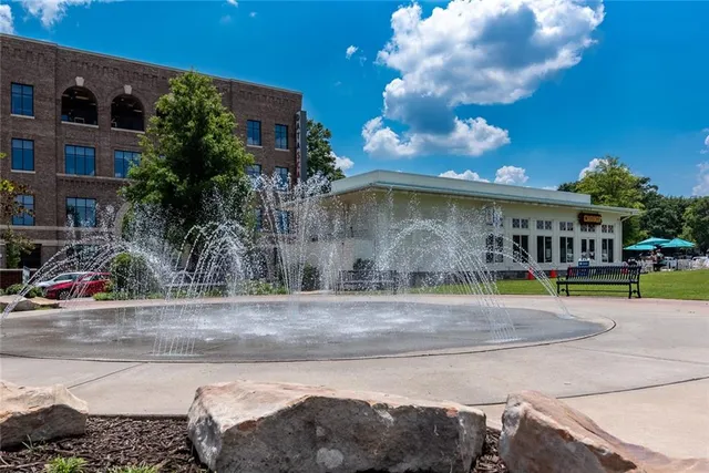 a view of a house with a patio