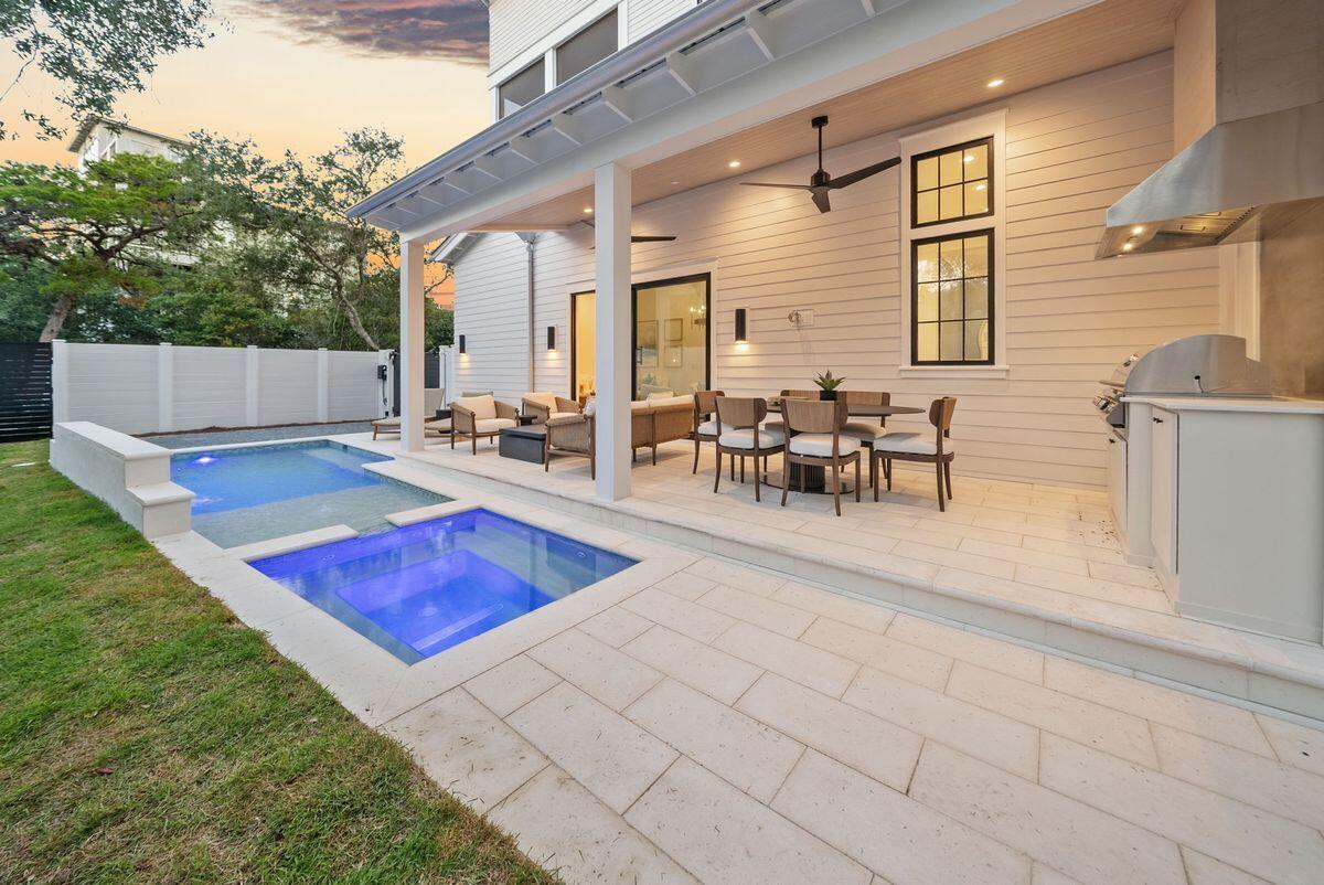 2900 South County Highway 395 Santa Rosa Beach, FL 32459 - Photo 18 of 68 Outdoor Kitchen & Seating