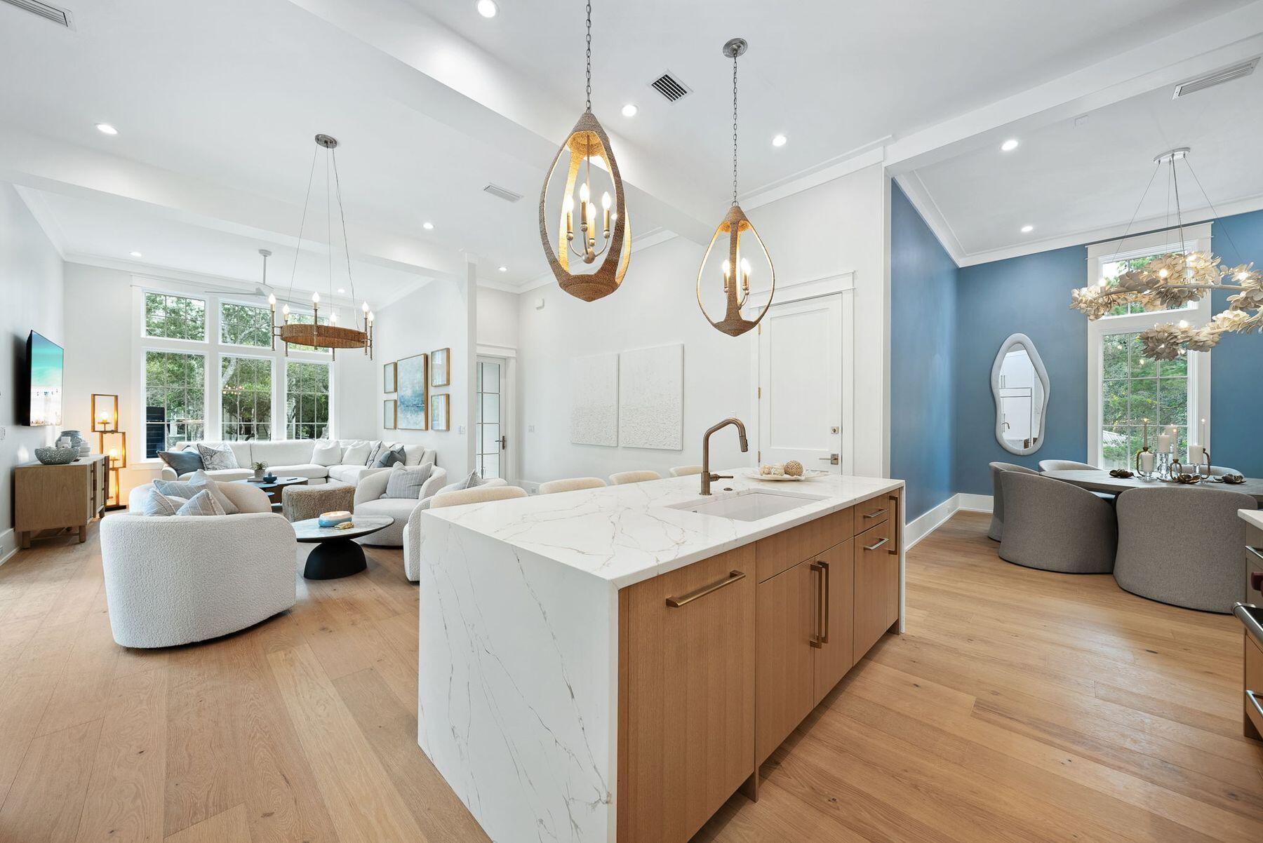 2900 South County Highway 395 Santa Rosa Beach, FL 32459 - Photo 19 of 68 Generous Kitchen Island