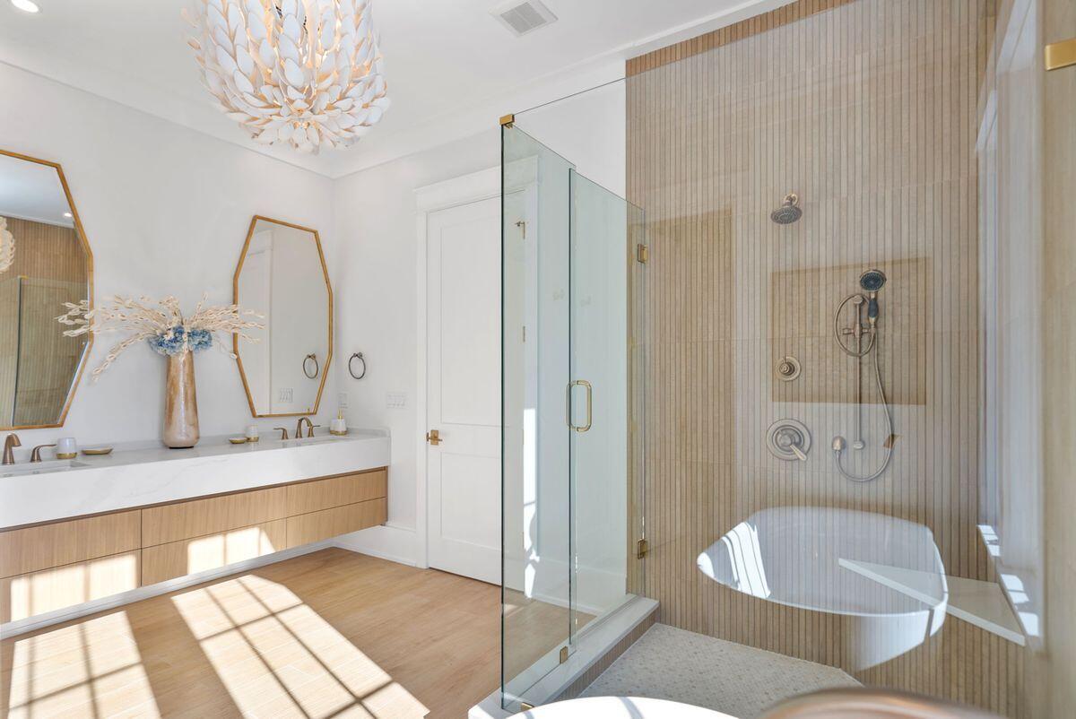 2900 South County Highway 395 Santa Rosa Beach, FL 32459 - Photo 37 of 68 Large Walk-in Shower