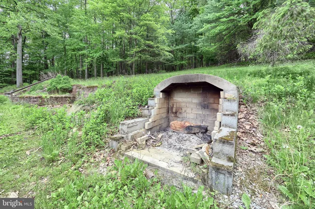 a view of a green field