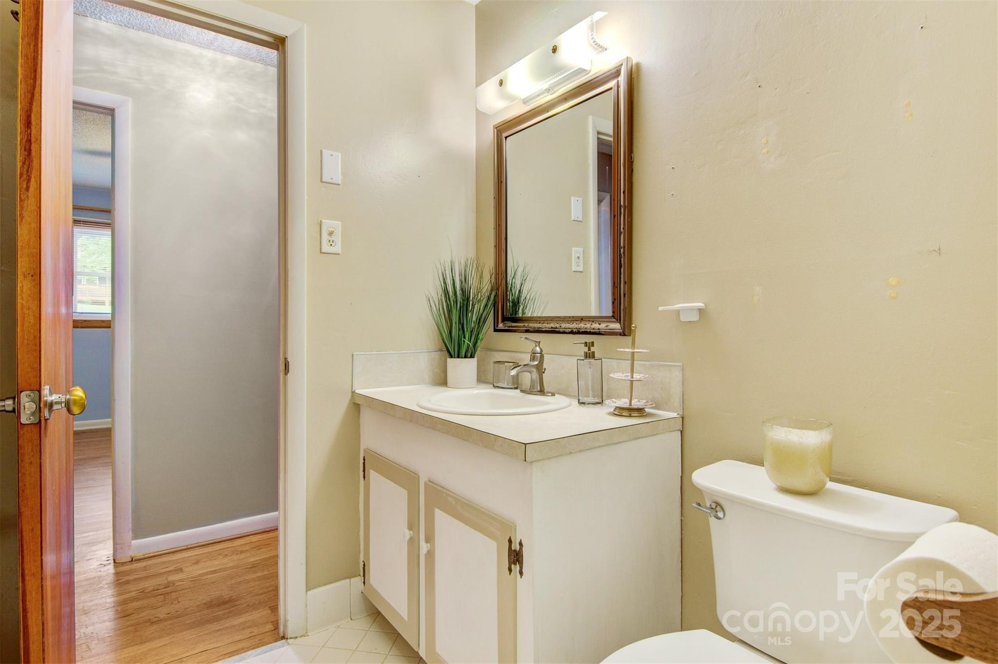 1405 8th Avenue Northwest Conover, NC 28613 - Photo 31 of 41 a bathroom with a sink and a mirror