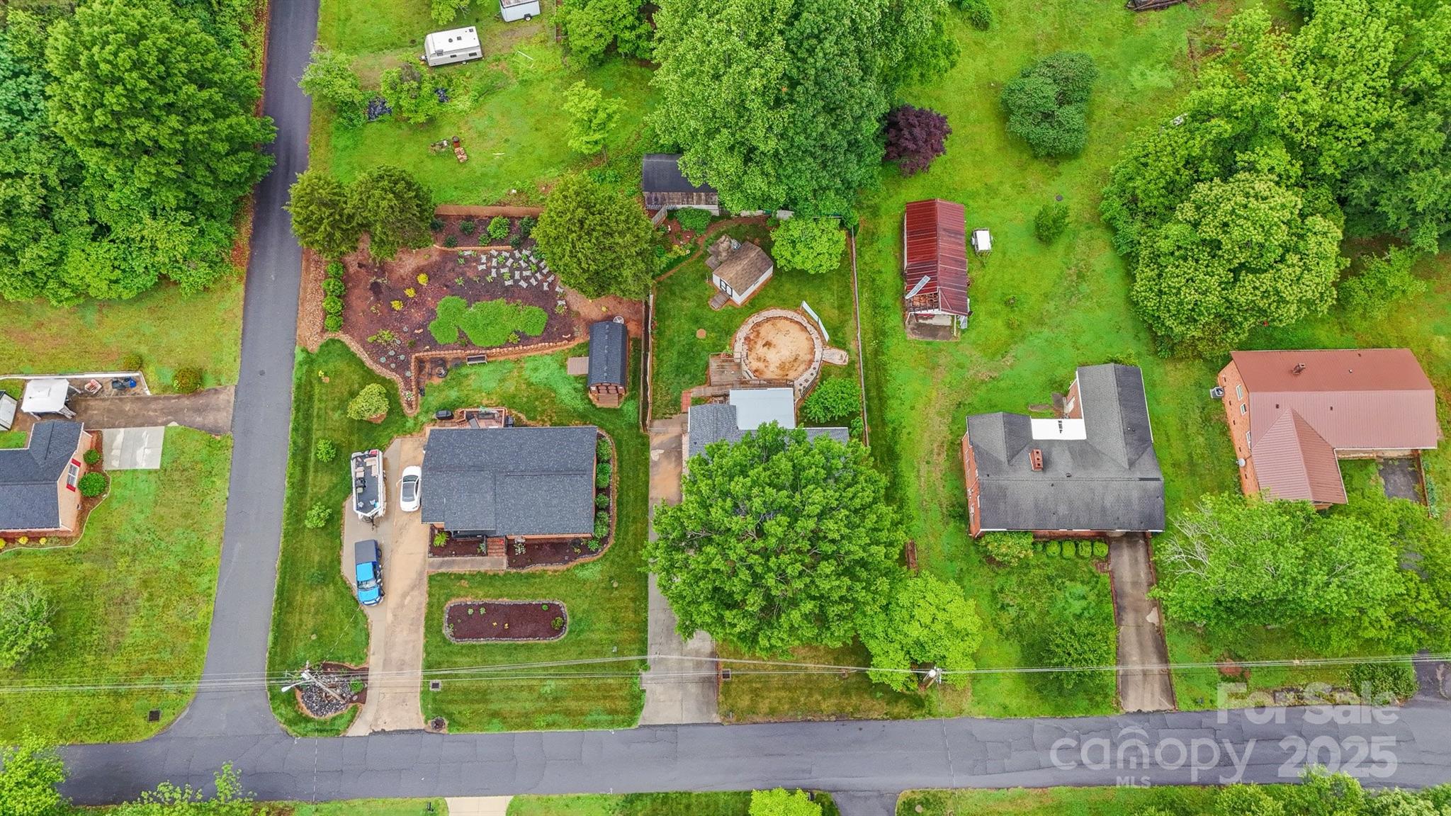 1405 8th Avenue Northwest Conover, NC 28613 - Photo 41 of 41 an aerial view of a house