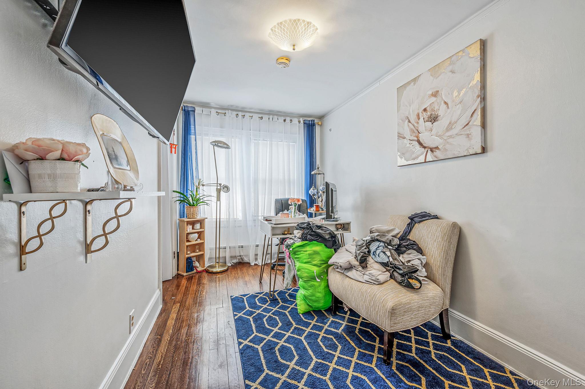 557 Newbridge Road East Meadow, NY 11554 - Photo 18 of 31 a living room with furniture and wooden floor