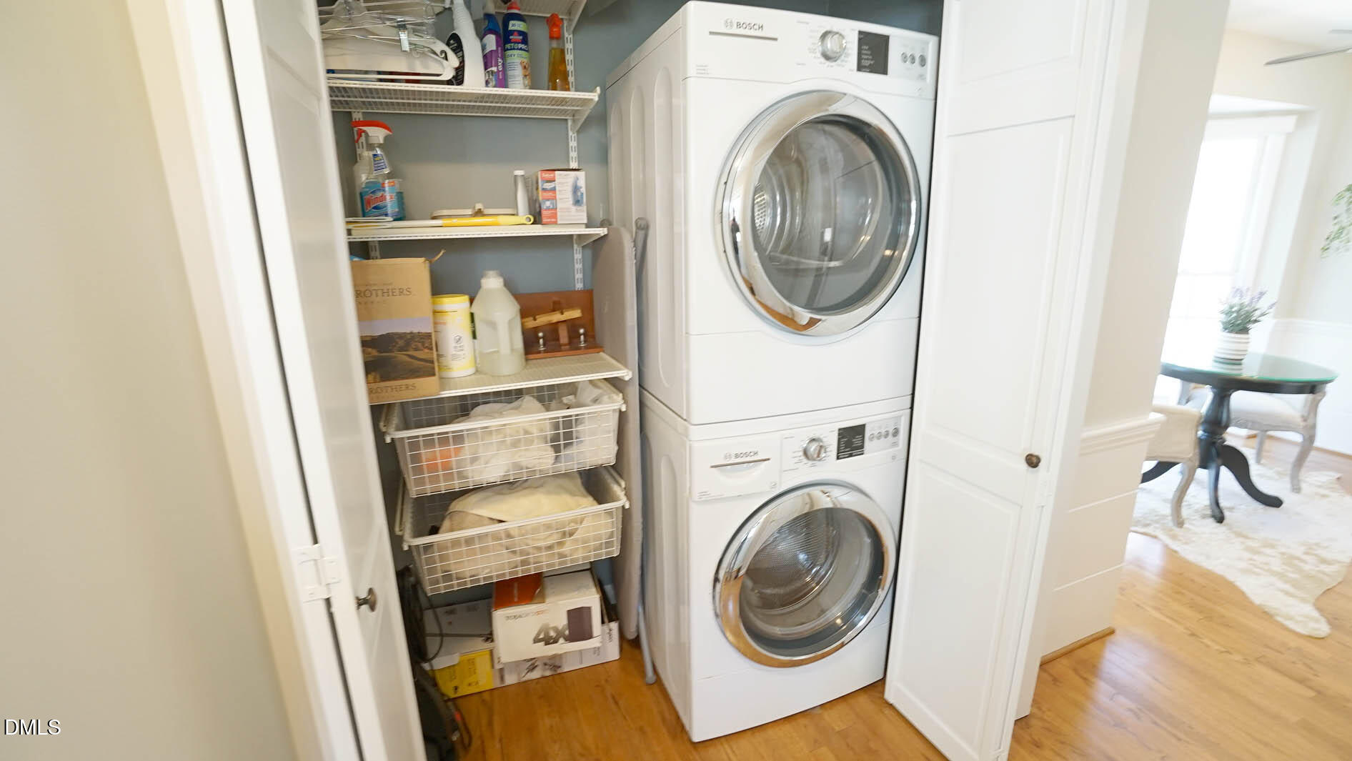8613 Windjammer Drive Raleigh, NC 27615 - Photo 21 of 52 a utility room with dryer and washer