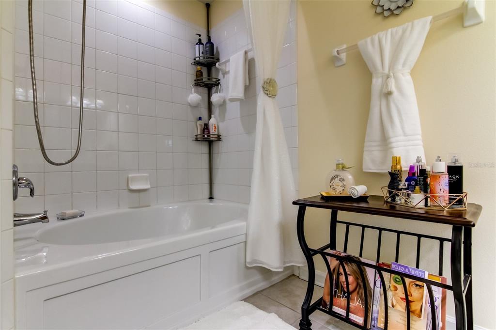 26642 Castleview Way Wesley Chapel, FL 33544 - Photo 35 of 50 a bathroom with a tub sink and mirror
