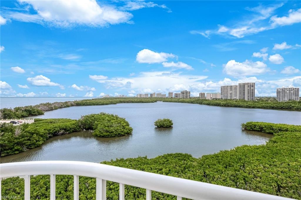 50 Seagate Drive, Unit 703 Naples, FL 34103 - Photo 8 of 34 a view of a lake with a city