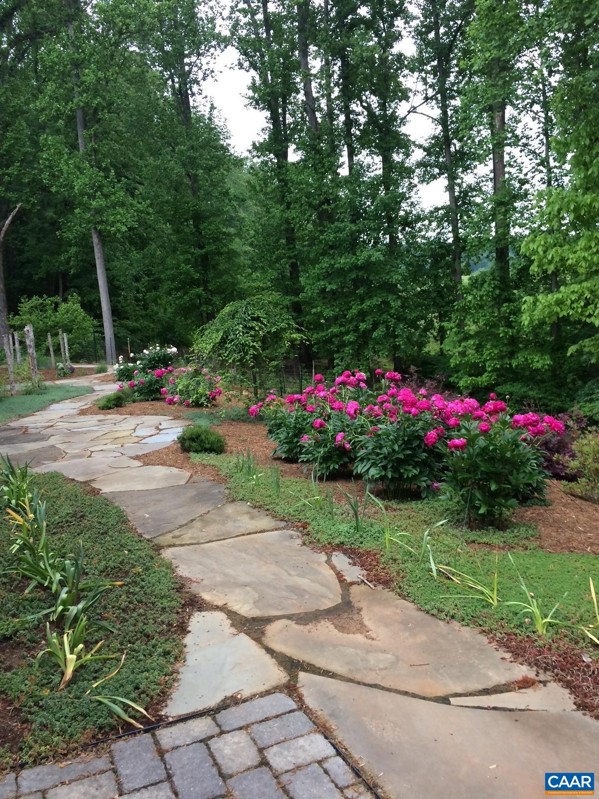 889 Old Garth Road Charlottesville, VA 22901 - Photo 10 of 35 a view of garden with flowers and trees