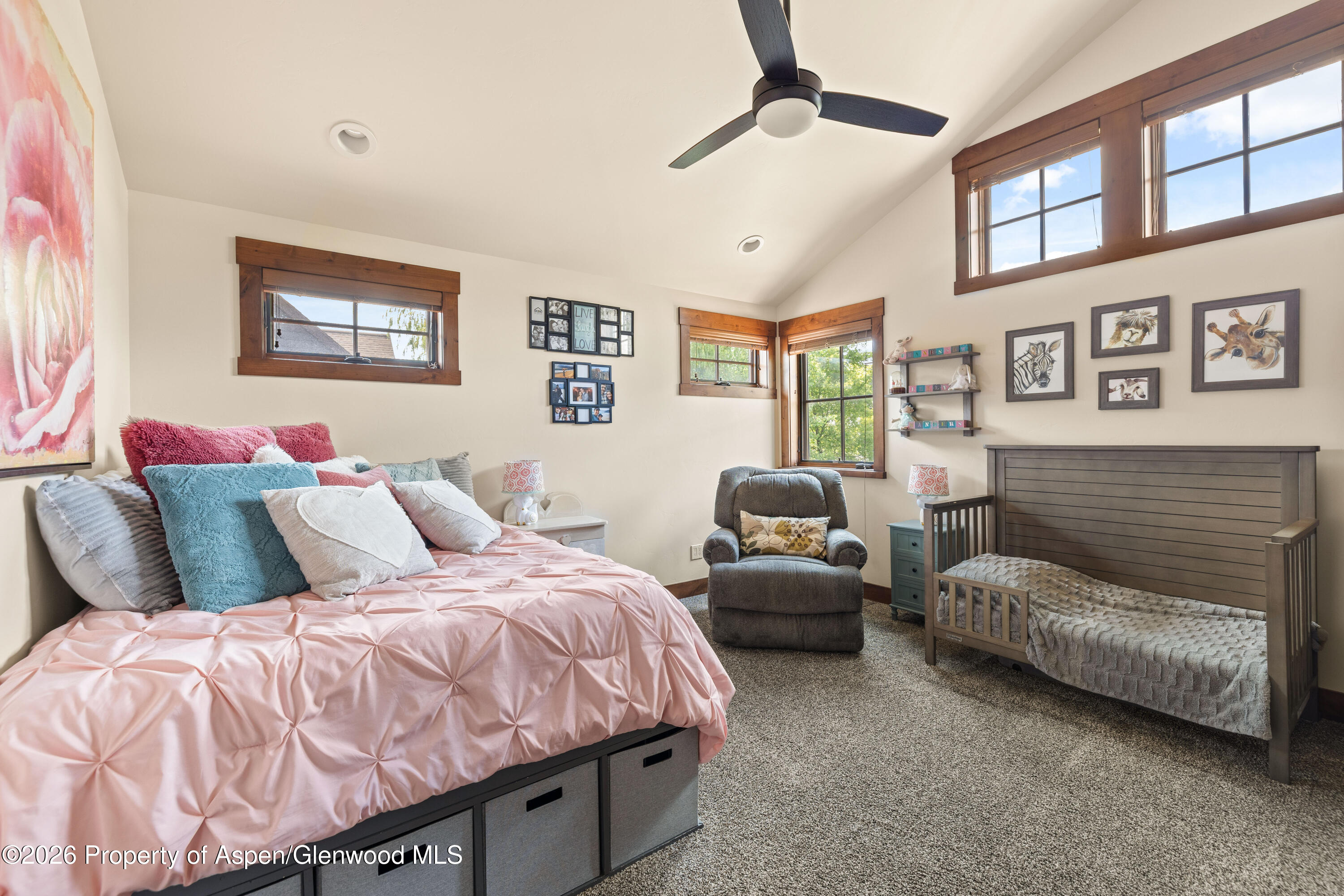 109 Valley Court Basalt, CO 81621 - Photo 19 of 25 Upper Level Bedroom 3