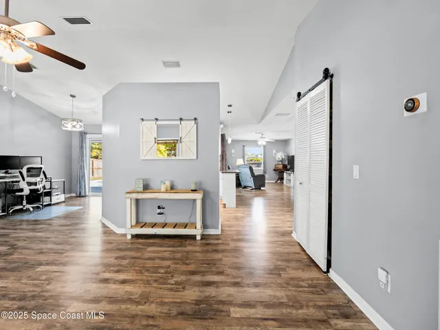 a view of a living room