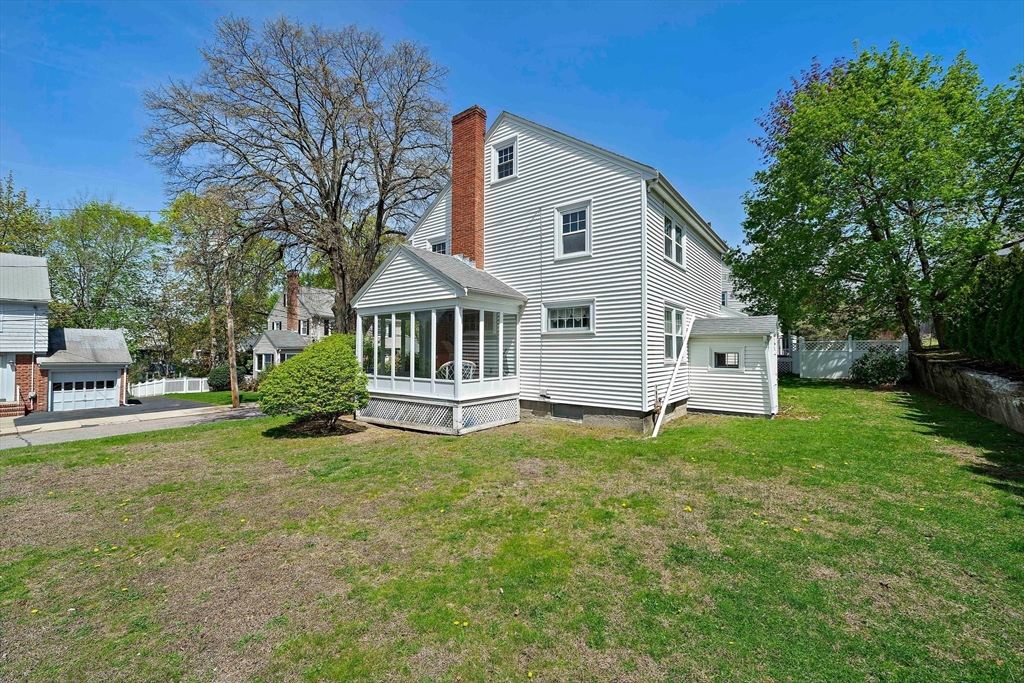 11 Latin Road Boston, MA 02132 - Photo 21 of 30 a front view of a house with a yard