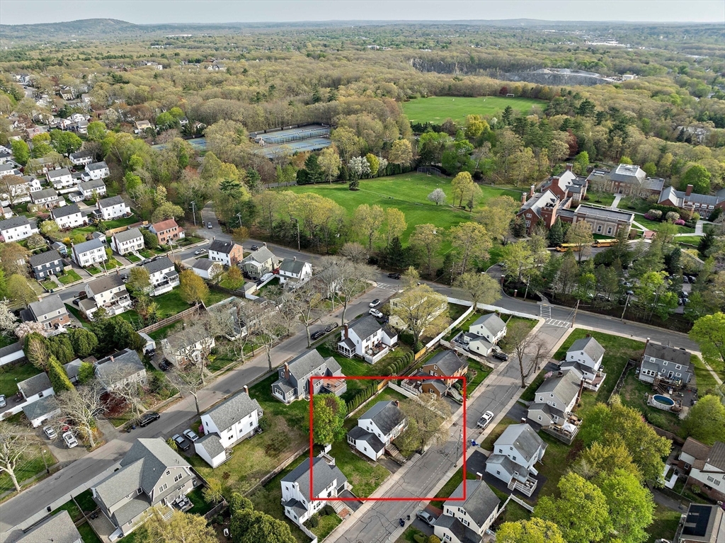 11 Latin Road Boston, MA 02132 - Photo 25 of 30 an aerial view of multiple house
