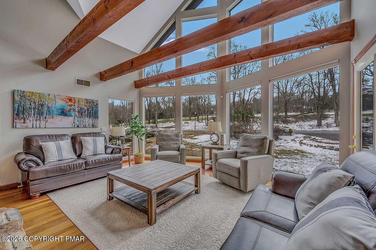 23 Kent Clarke Road Lake Harmony, PA 18624 - Photo 6 of 37 Motorized Blinds offer privacy