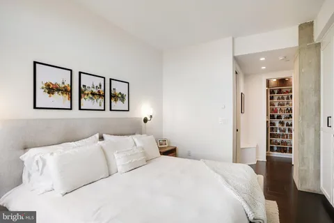 a bathroom with a shower and toilet