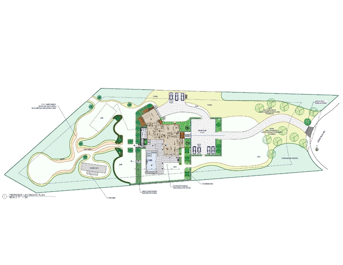 15 Deer Run Road Nantucket, MA 02554 - Photo 48 of 52 Landscape Plan