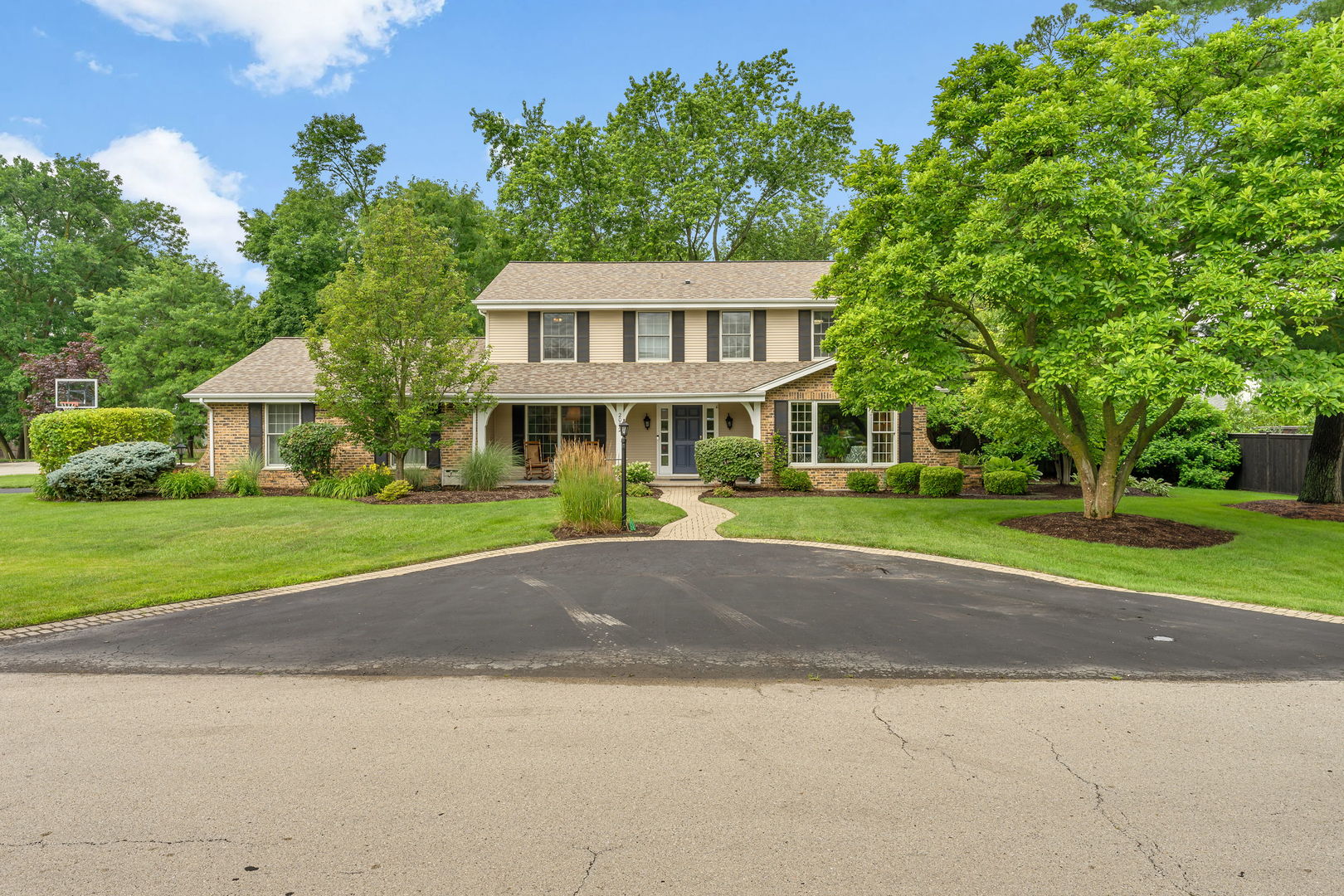 2022 Brandon Road Glenview, IL 60025 - Photo 2 of 35 a front view of house with yard and green space