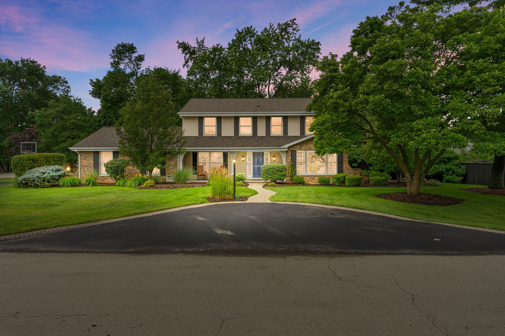 2022 Brandon Road Glenview, IL 60025 - Photo 31 of 35 a front view of house with yard and green space