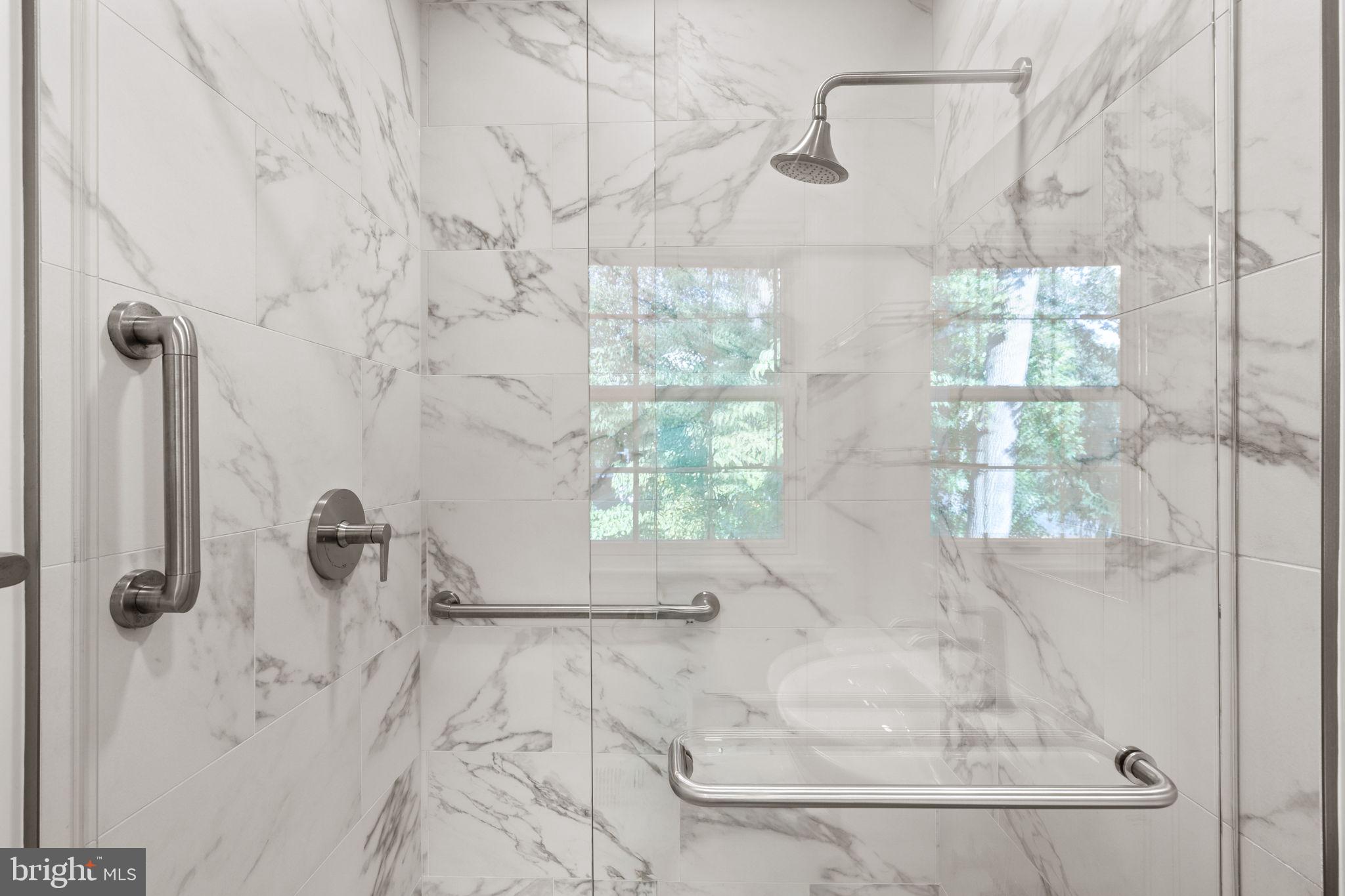 2419 Barbour Road Falls Church, VA 22043 - Photo 21 of 46 Walk-in shower in primary ensuite