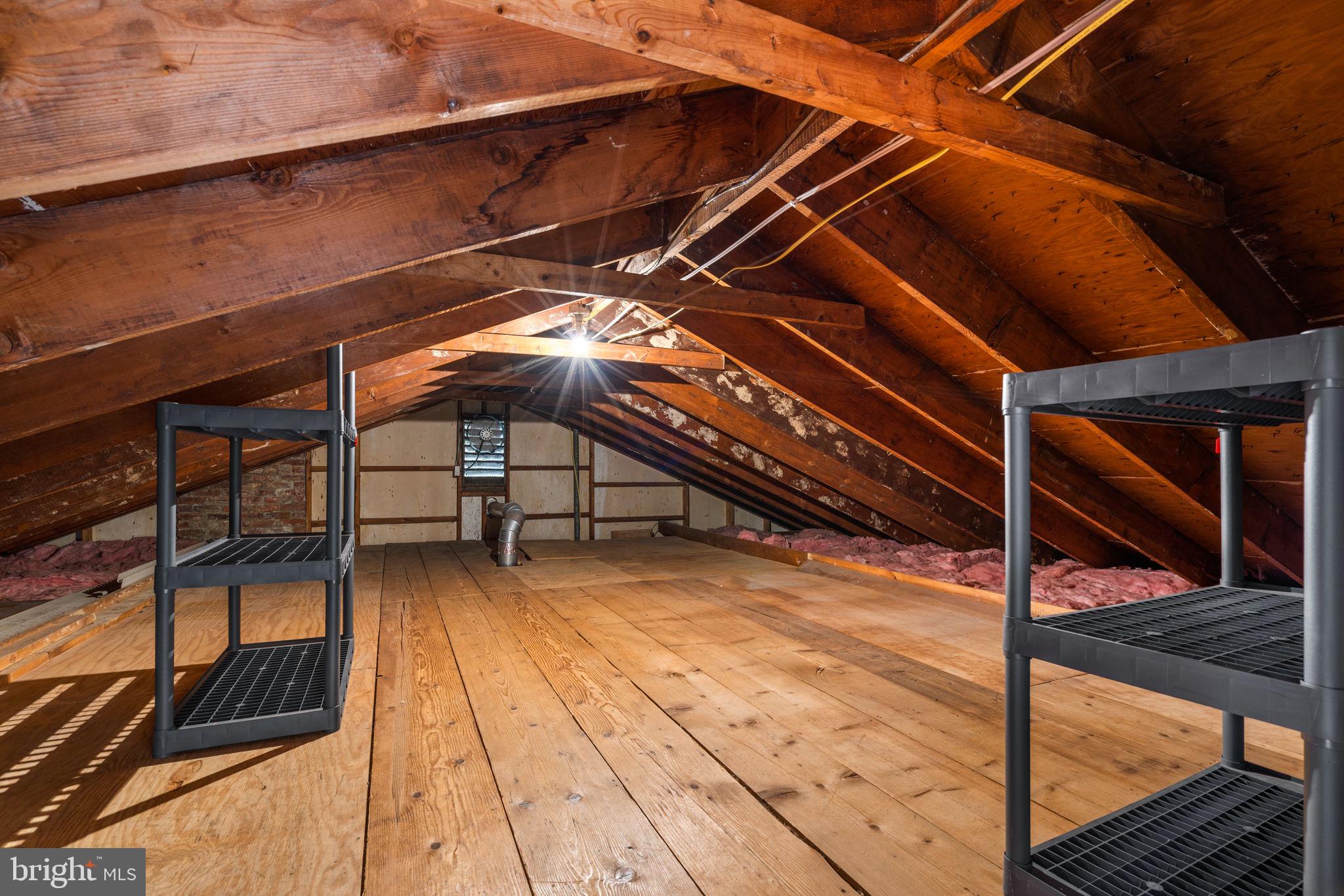 2419 Barbour Road Falls Church, VA 22043 - Photo 25 of 46 Fixed stairs to floored attic for loads of storage