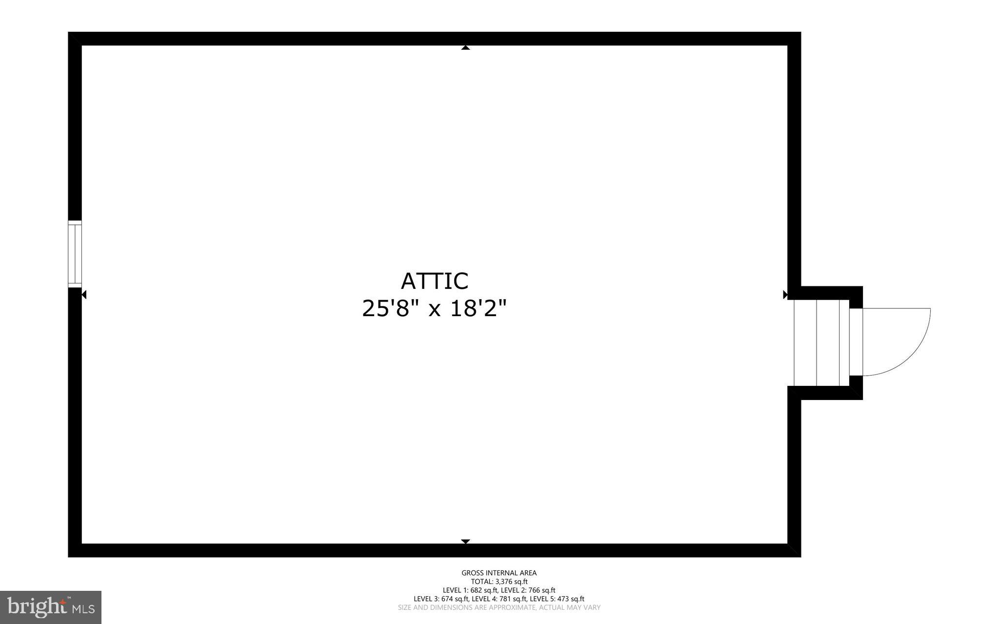 2419 Barbour Road Falls Church, VA 22043 - Photo 46 of 46 Attic Level