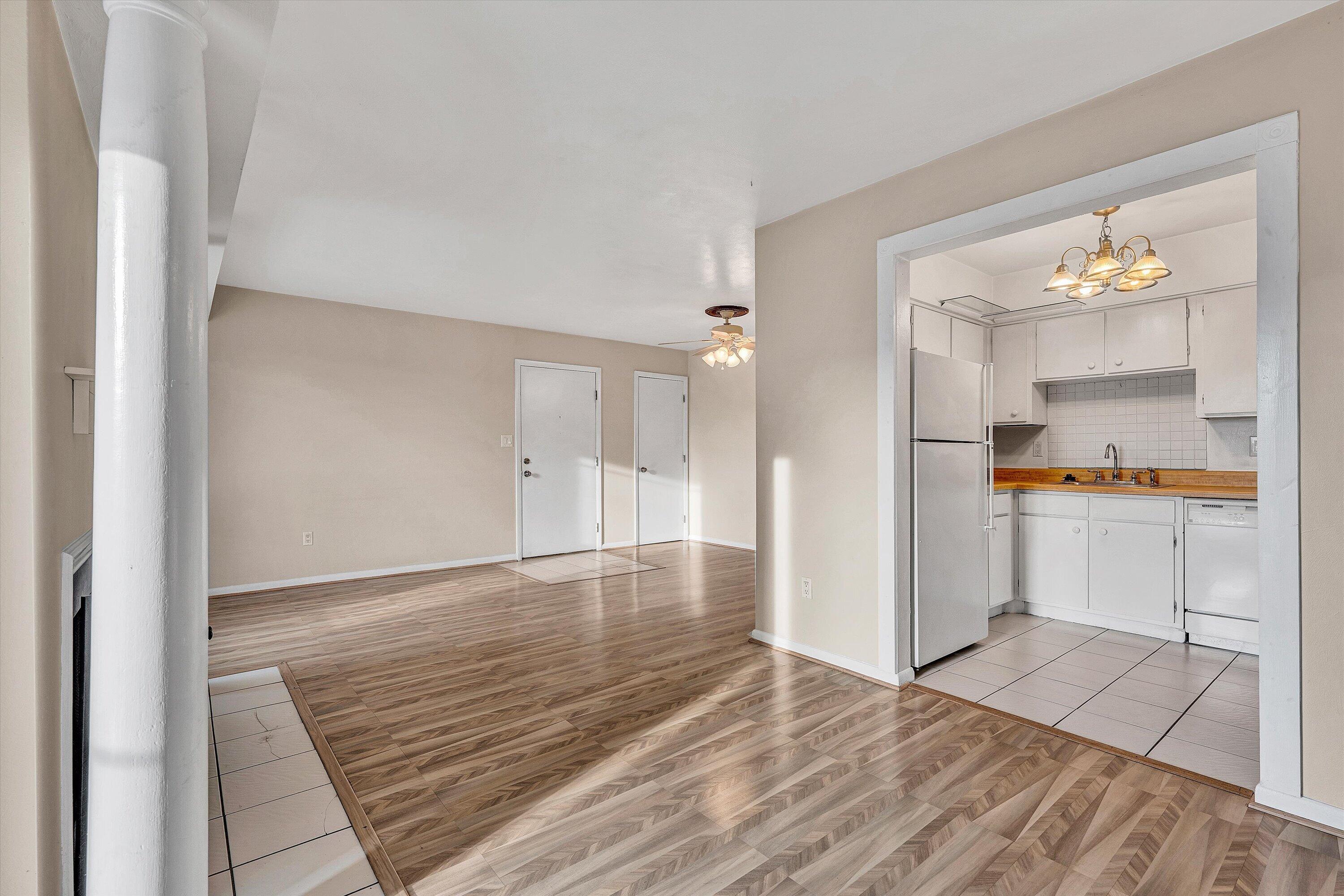 3554 Timberline Trail Roanoke, VA 24018 - Photo 9 of 18 a view of a kitchen with wooden floor and a sink