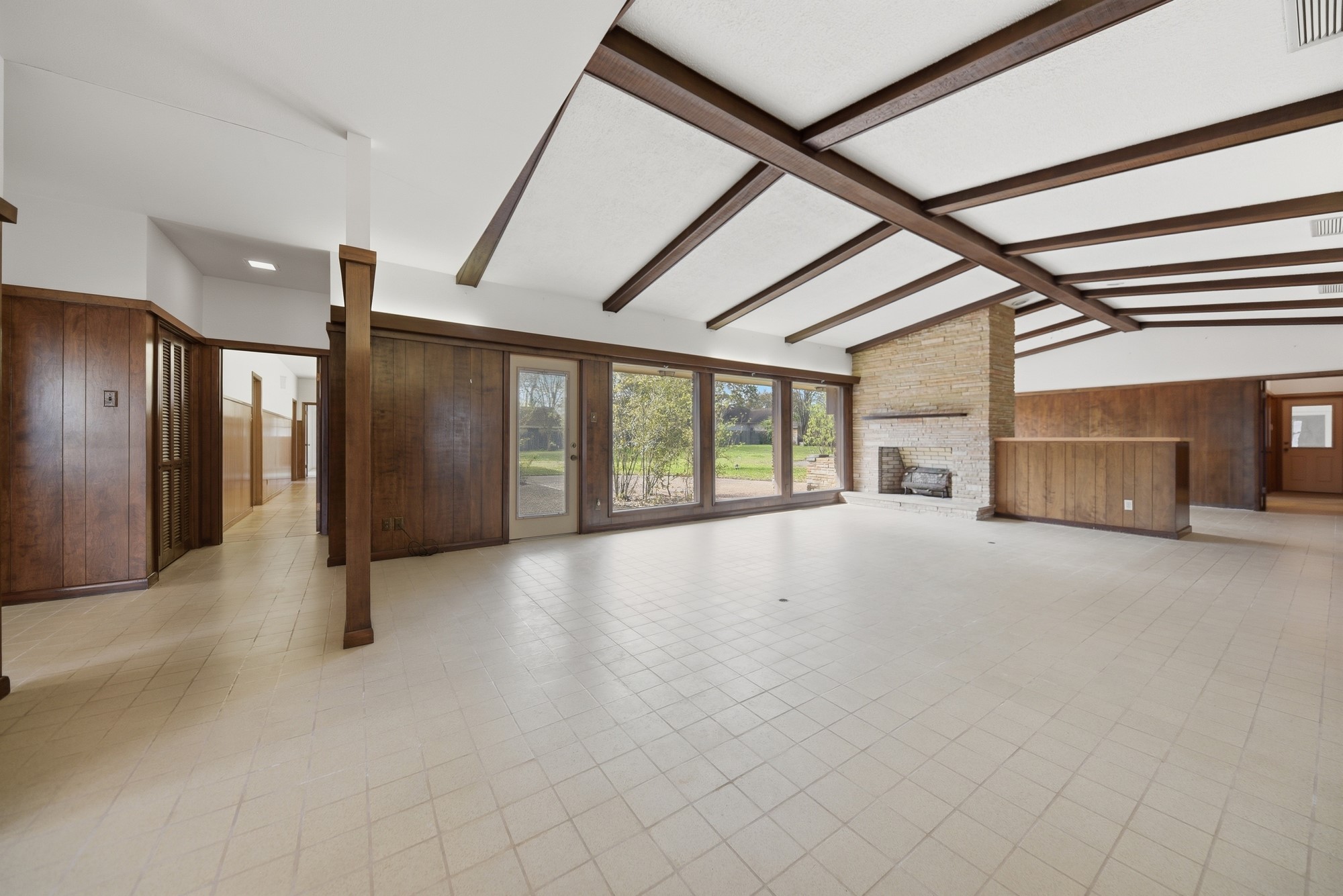 1500 Key Street Brenham, TX 77833 - Photo 10 of 41 The gas log fireplace is another focal point bursting with character.