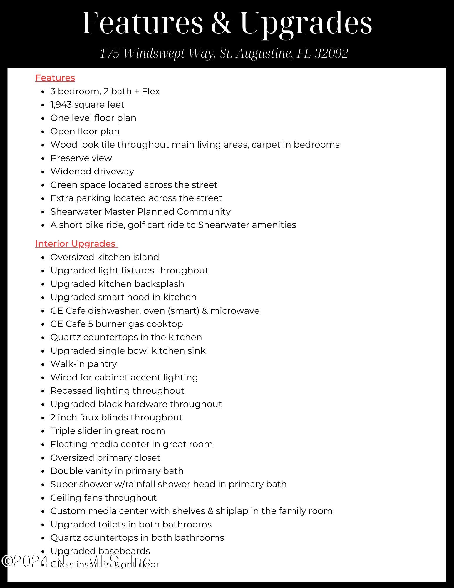 175 Windswept Way Street St. Augustine, FL 32092 - Photo 36 of 80 Features & Upgrades