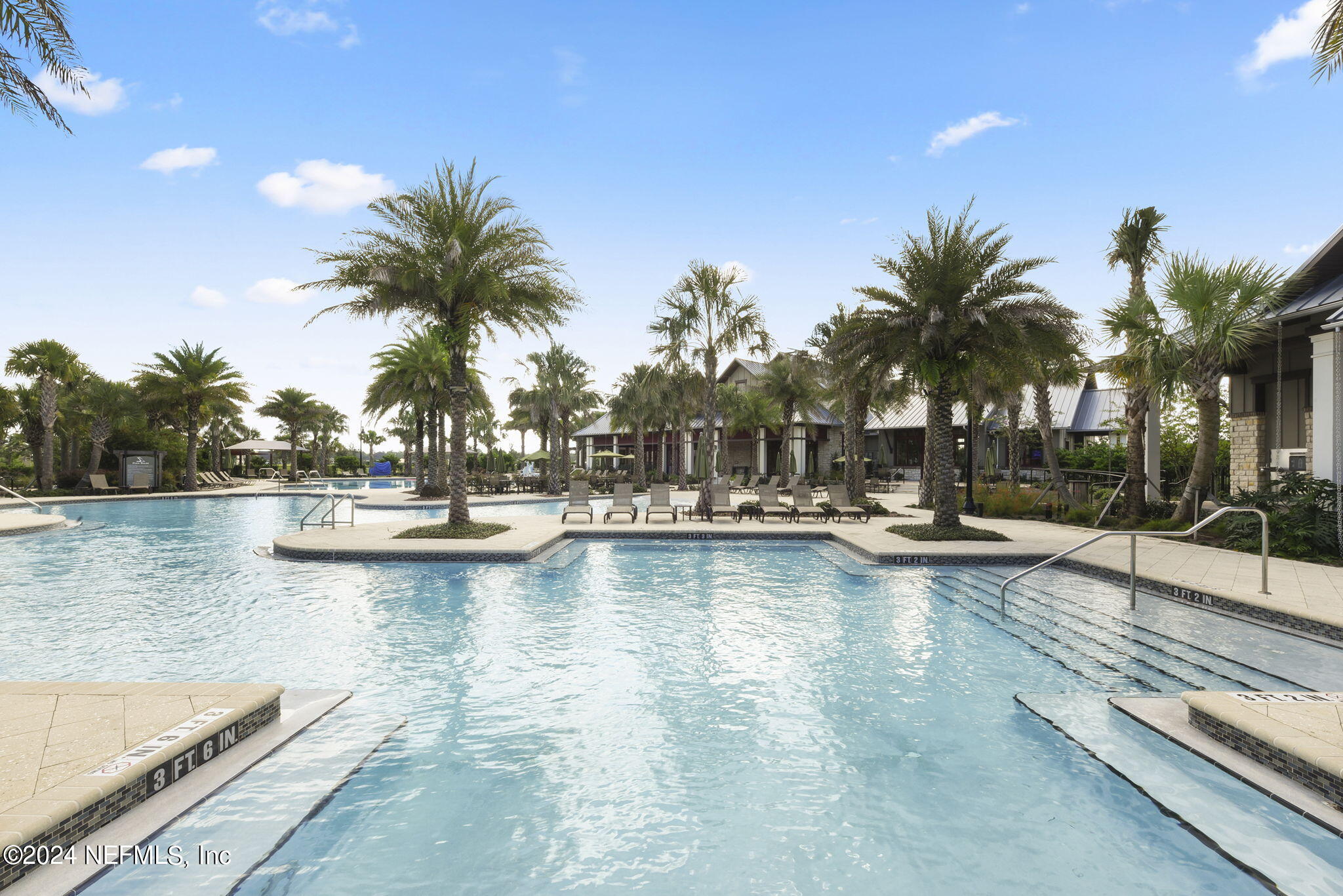 175 Windswept Way Street St. Augustine, FL 32092 - Photo 49 of 80 a view of swimming pool with outdoor seating and plants