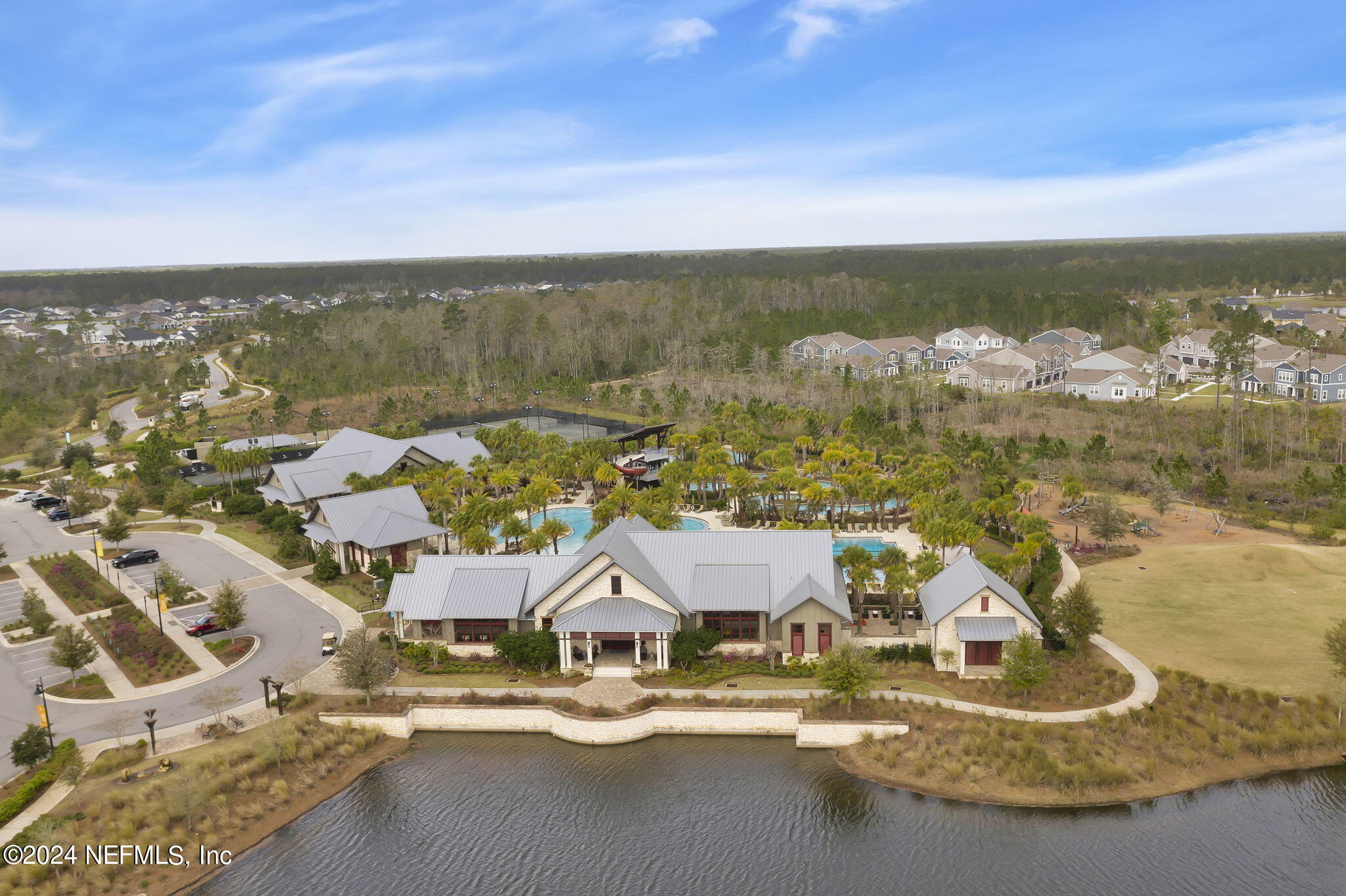 175 Windswept Way Street St. Augustine, FL 32092 - Photo 74 of 80 an aerial view of residential houses with outdoor space