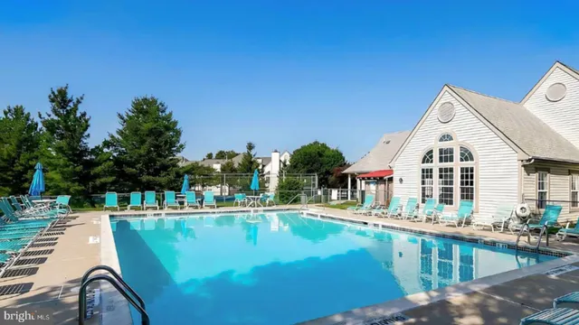 a view of a lake from a yard