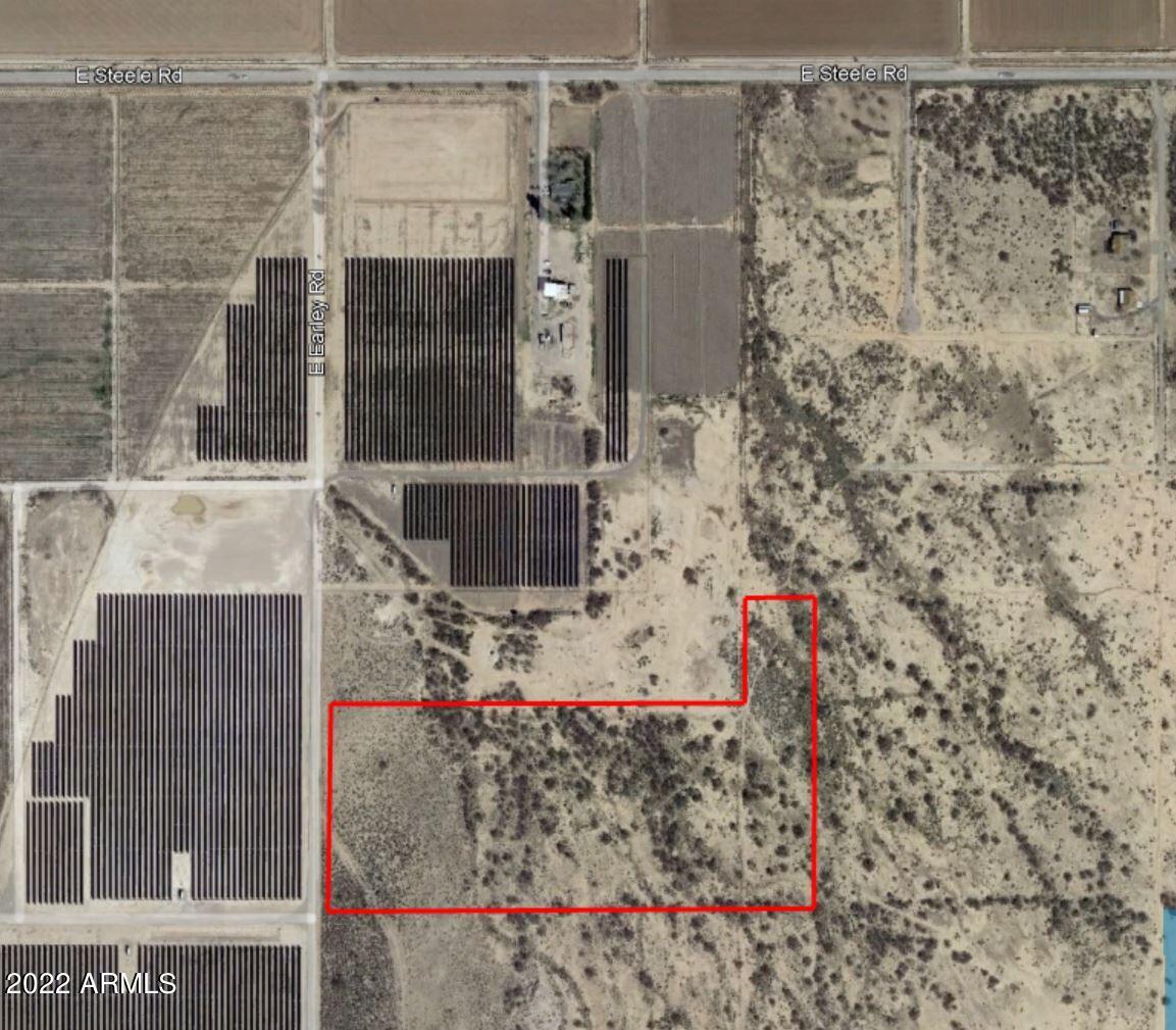 0 East Steele Road Coolidge, AZ 85128 - Photo 1 of 3 West 25.1 Acre lot