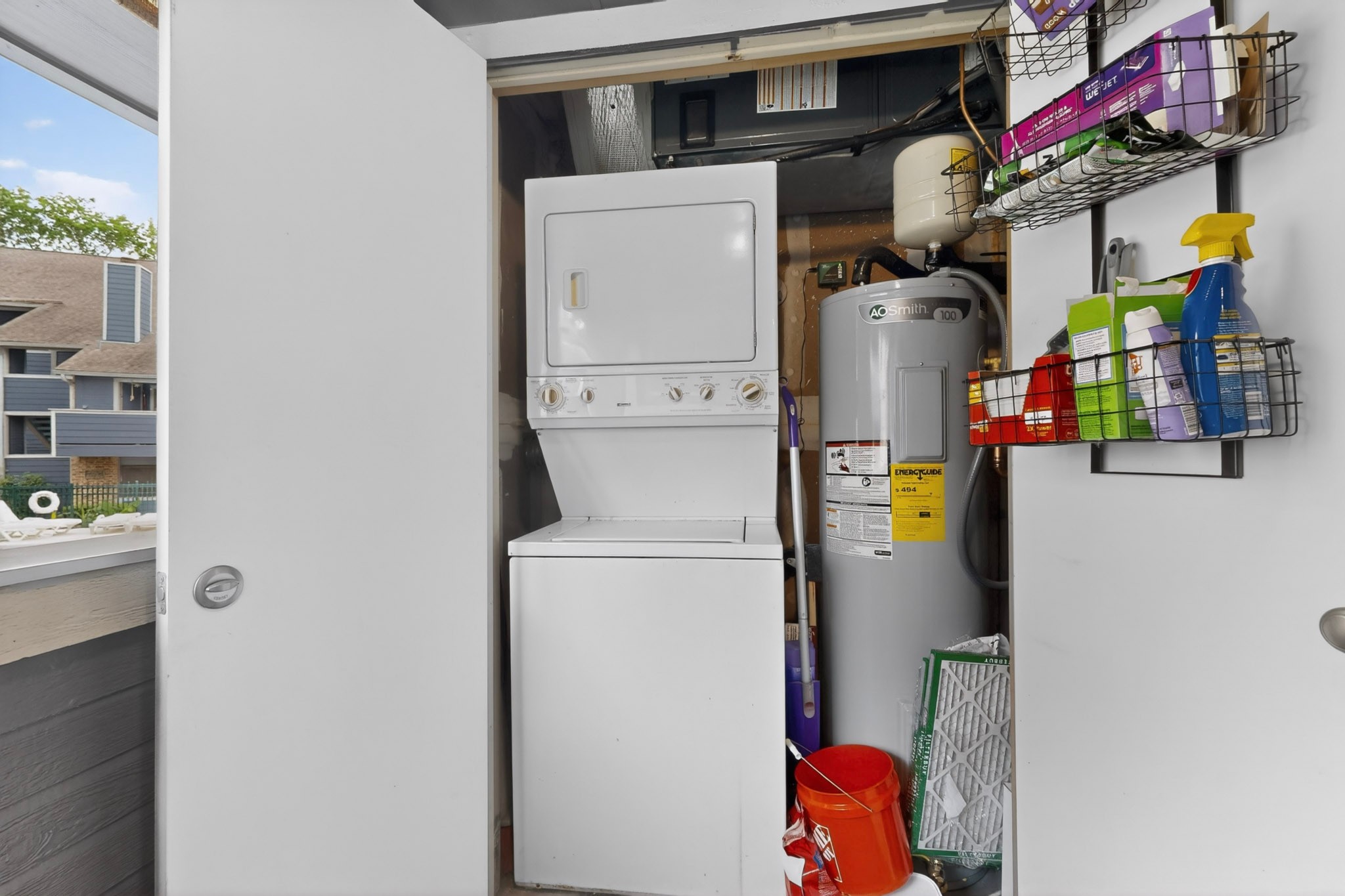 2500 Burleson Road, Unit 506 Austin, TX 78741 - Photo 20 of 23 a utility room with dryer and washer