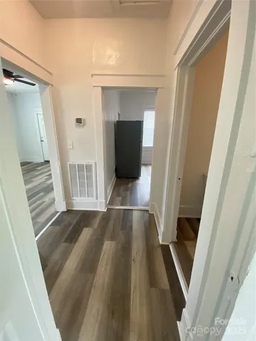 wooden floor in an empty room