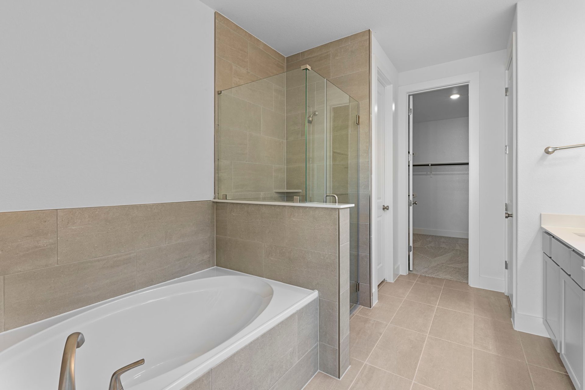 200 Wild Lily Trail Georgetown, TX 78628 - Photo 23 of 38 Primary Bath retreat with garden tub & walk-in shower