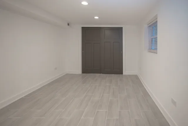 a view of empty room