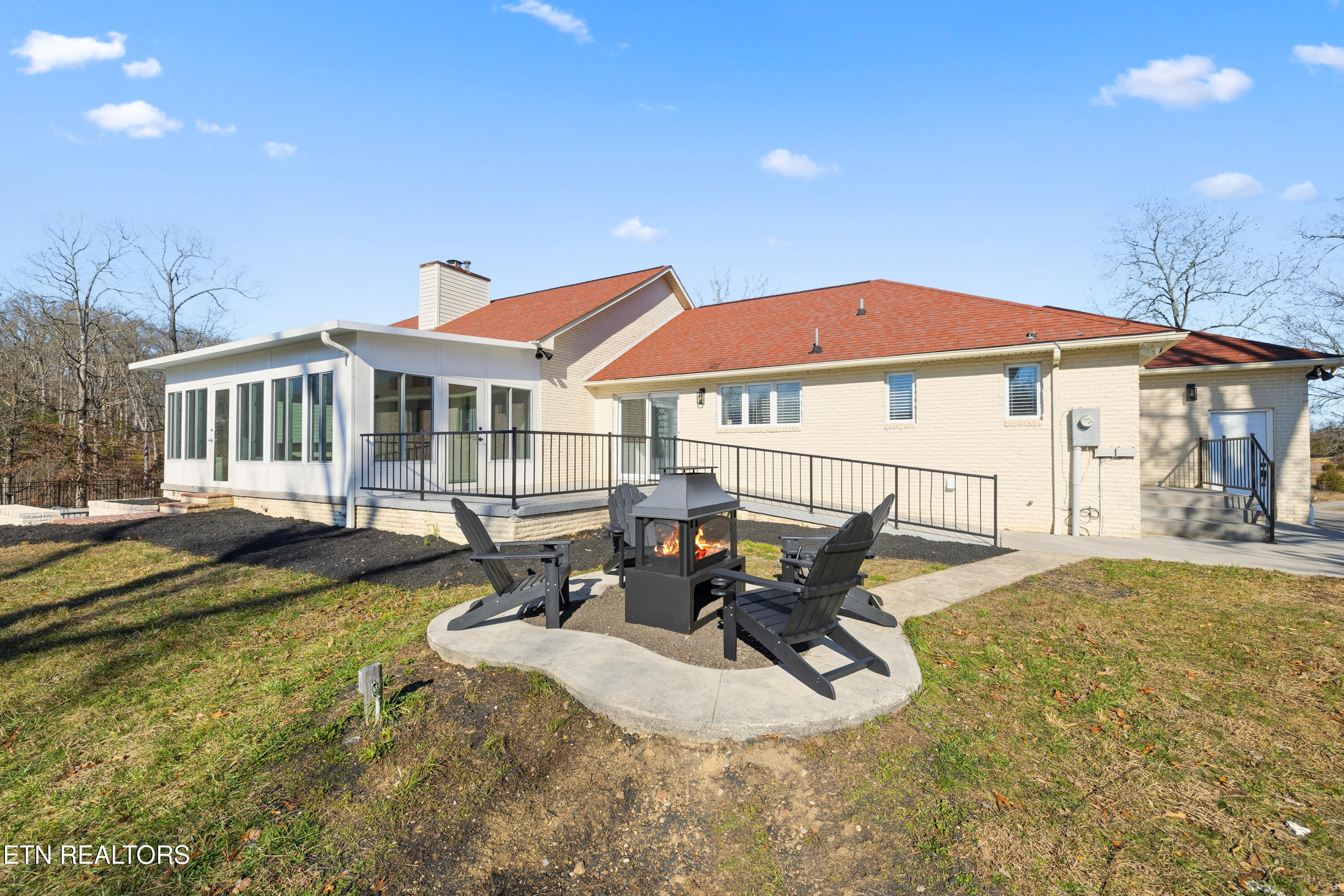 8002 Jackson Bend Road Lenoir City, TN 37772 - Photo 14 of 55 BACK/FIREPIT