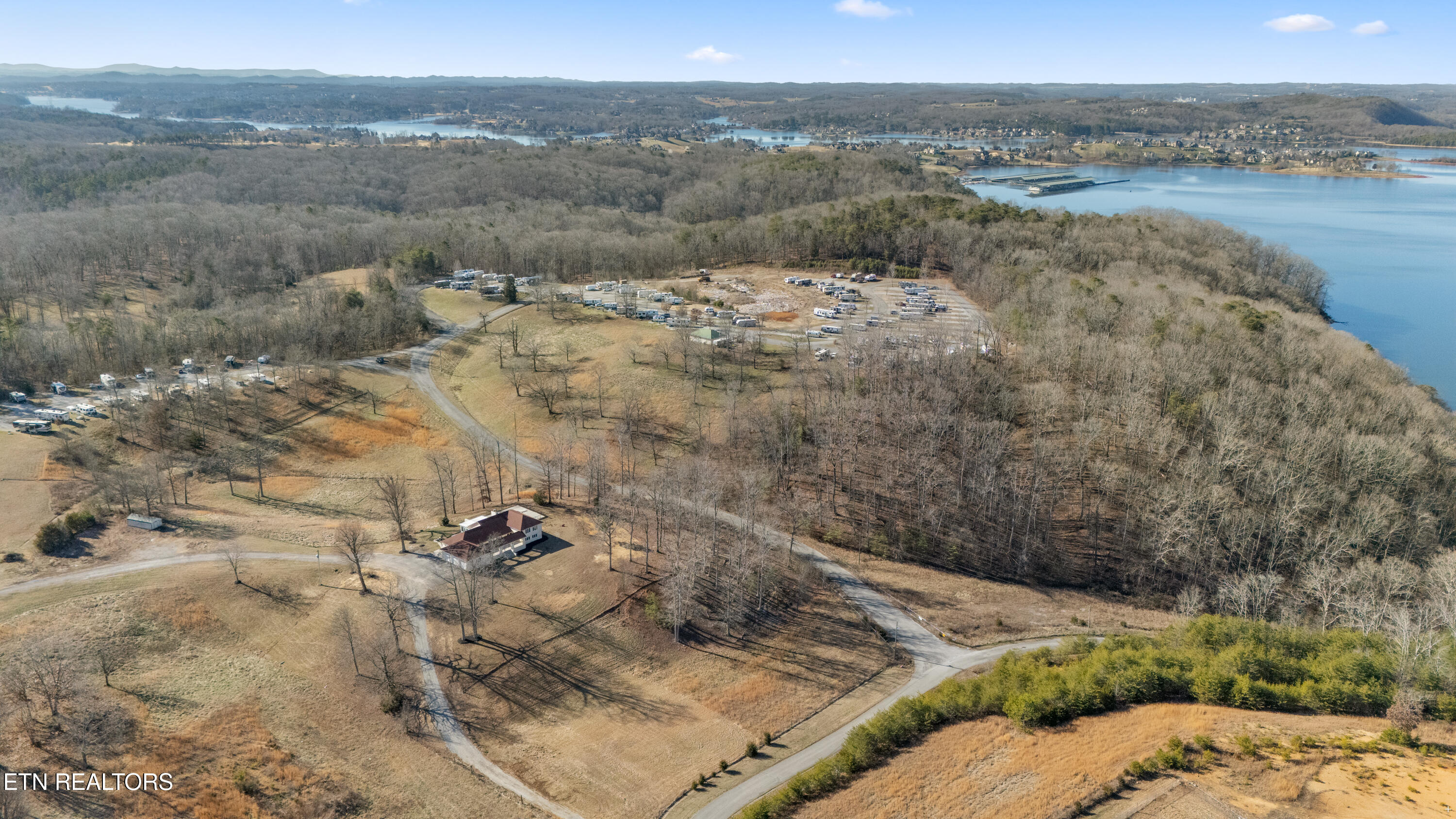 8002 Jackson Bend Road Lenoir City, TN 37772 - Photo 3 of 55 AERIAL VIEW