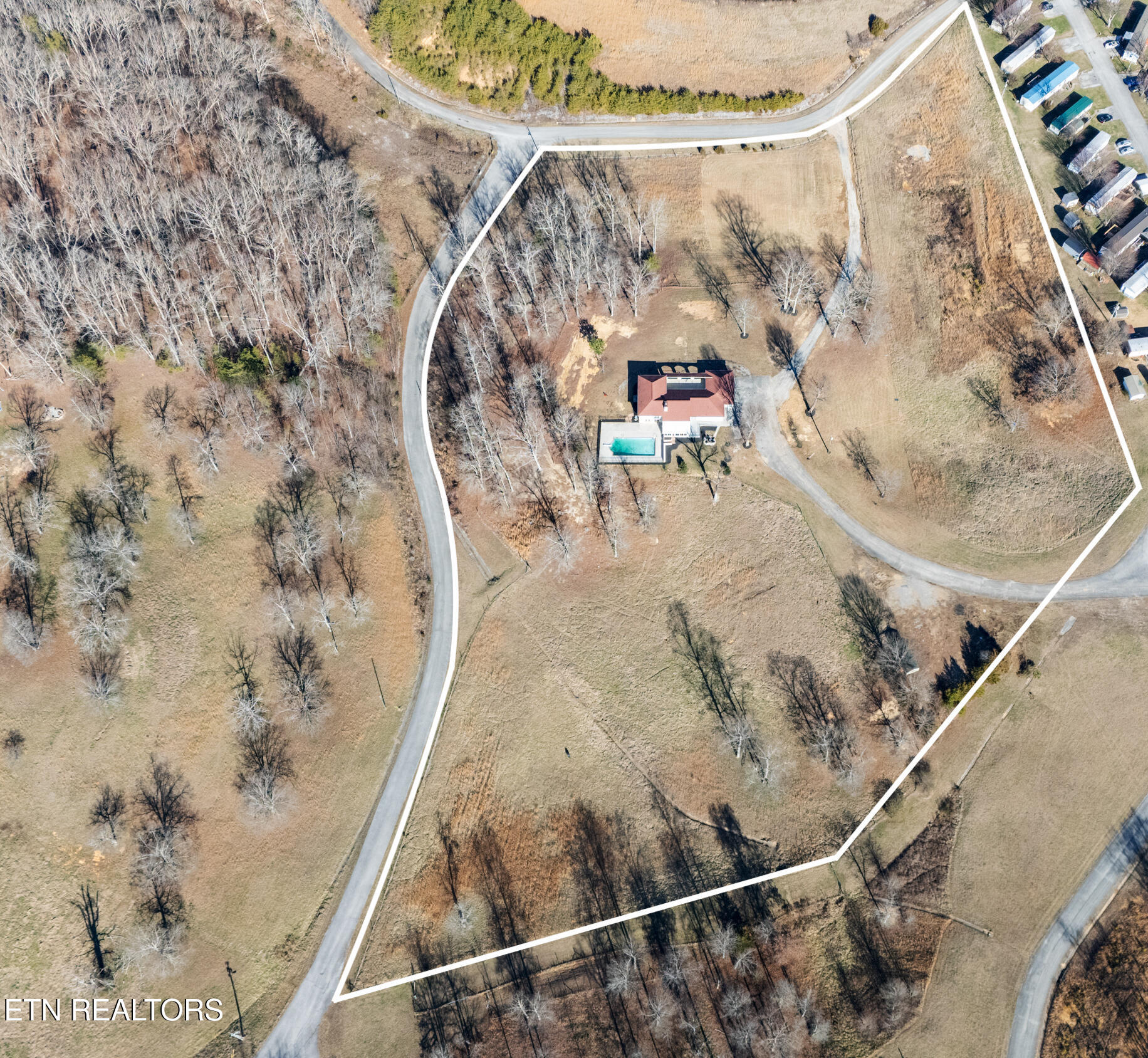8002 Jackson Bend Road Lenoir City, TN 37772 - Photo 55 of 55 AERIAL VIEW
