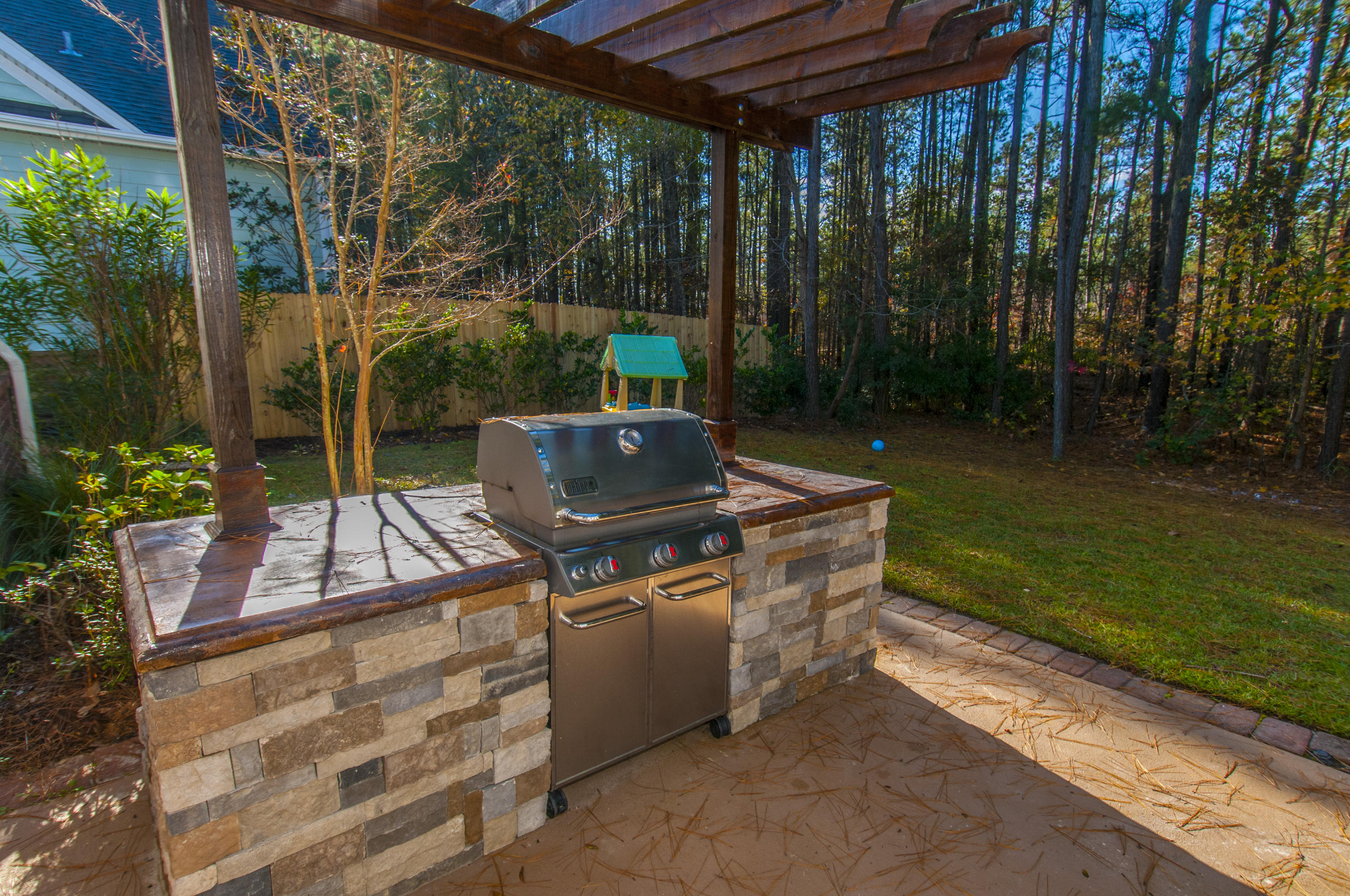1205 Rivers Reach Drive Charleston, SC 29492 - Photo 32 of 43 Outdoor kitchen area