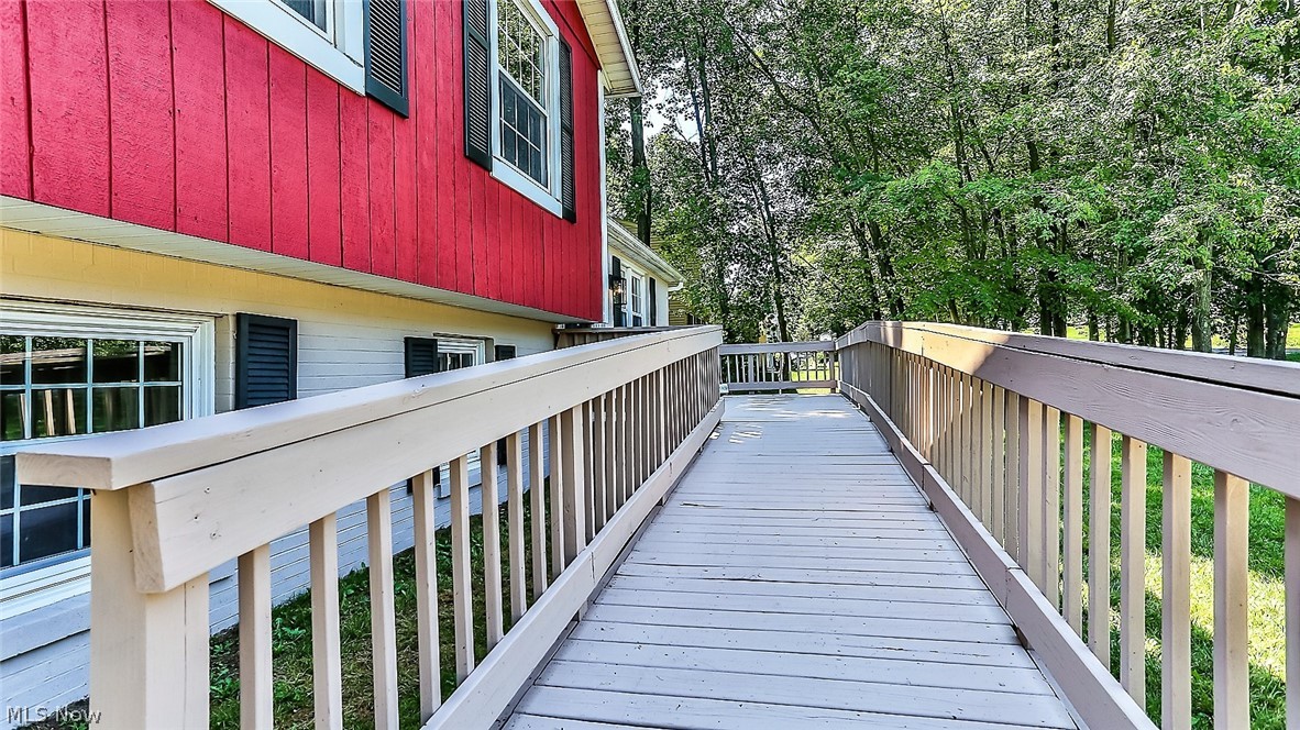 6141 Kungle Road New Franklin, OH 44216 - Photo 29 of 31 *GREAT DECK WALKWAY TO THE FRONT OF HOME MAKES FOR A VERY WELCOMING ENTRANCE! ALSO WHEELCHAIR ACCESSIBLE IF NEEDED ~