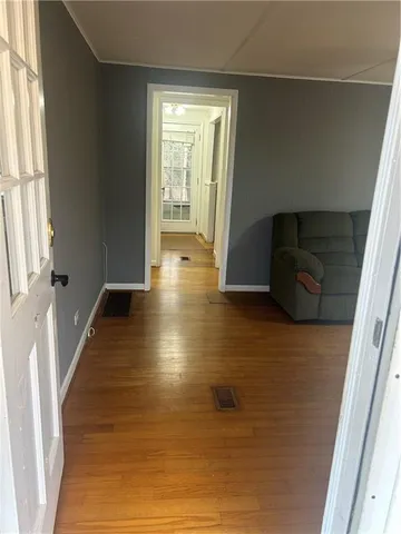 a view of an entryway