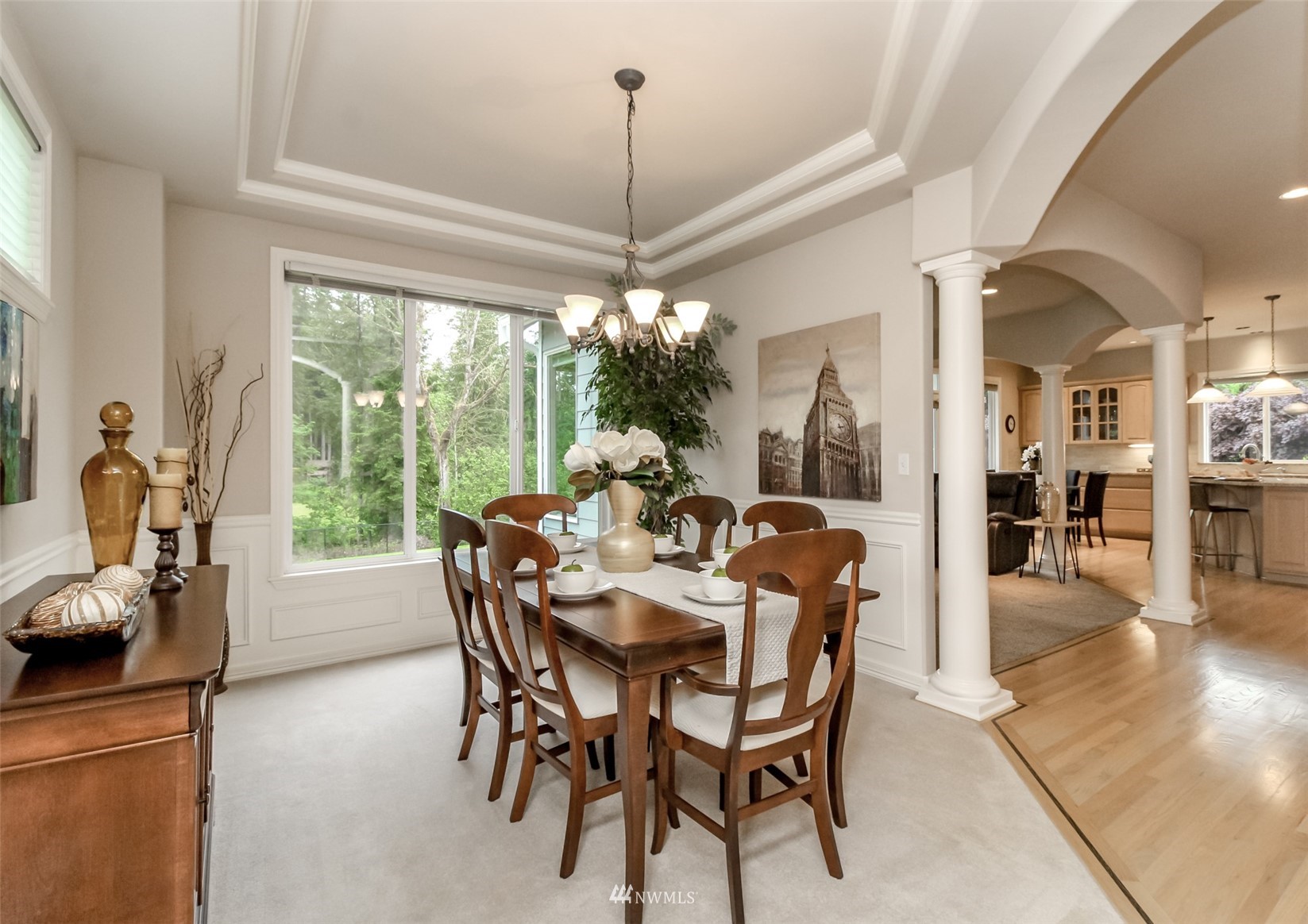 18910 3rd Street East Lake Tapps, WA 98391 - Photo 10 of 18 a dining room with furniture window and outside view