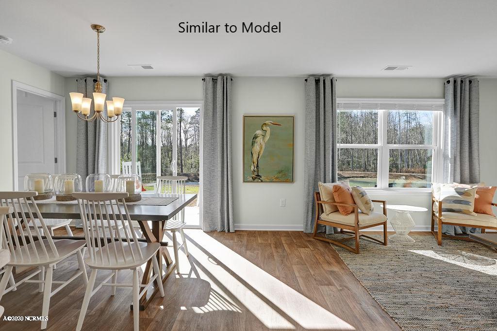116 Sir Clyde Road, Unit LOT 6 Wilmington, NC 28411 - Photo 10 of 46 Living and Dining Area