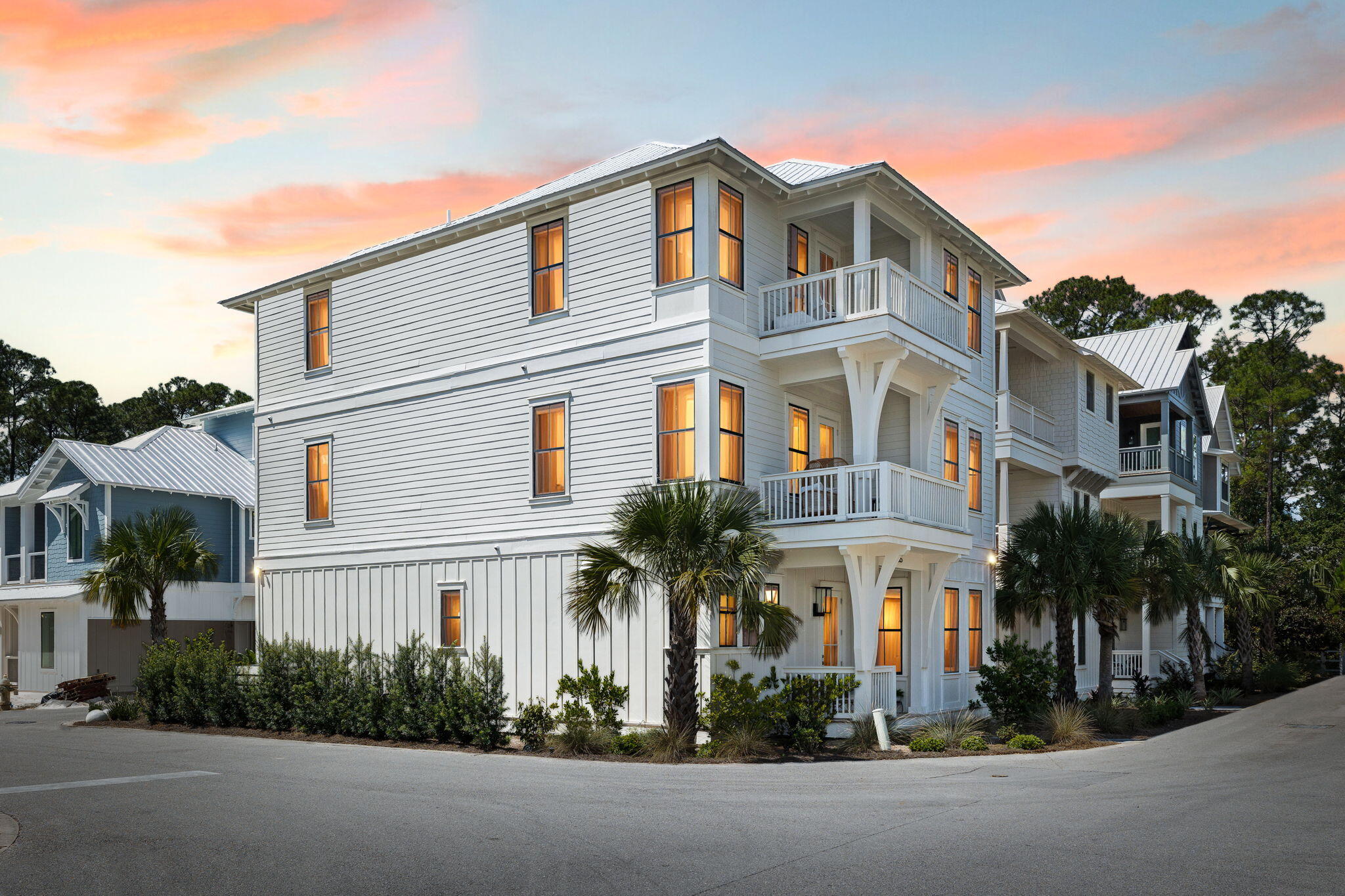 185 Redbud Ln Inlet Beach Inlet Beach, FL 32461 - Photo 2 of 71 a front view of a house with a yard