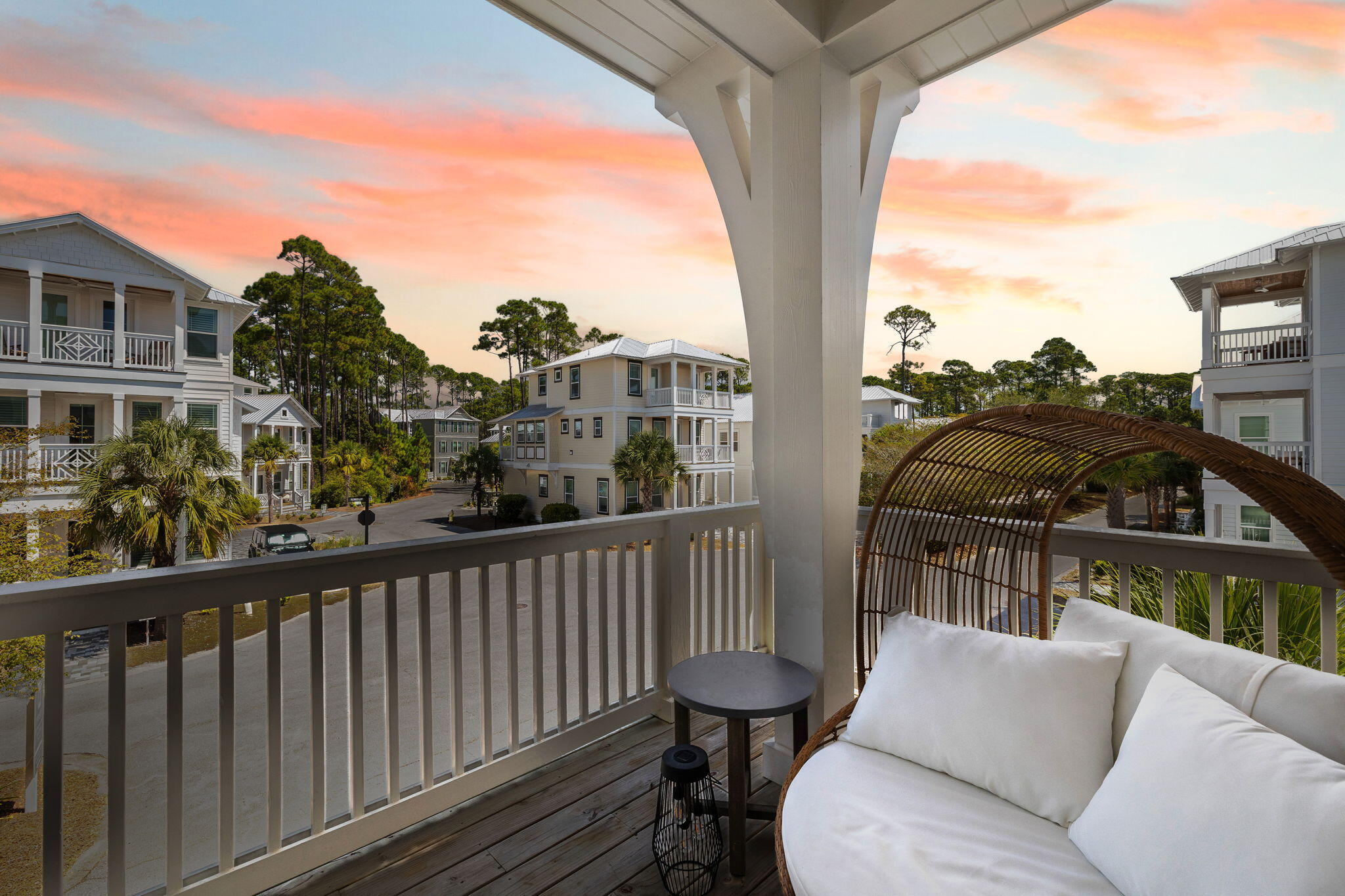 185 Redbud Ln Inlet Beach Inlet Beach, FL 32461 - Photo 4 of 71 a view of a balcony with furniture