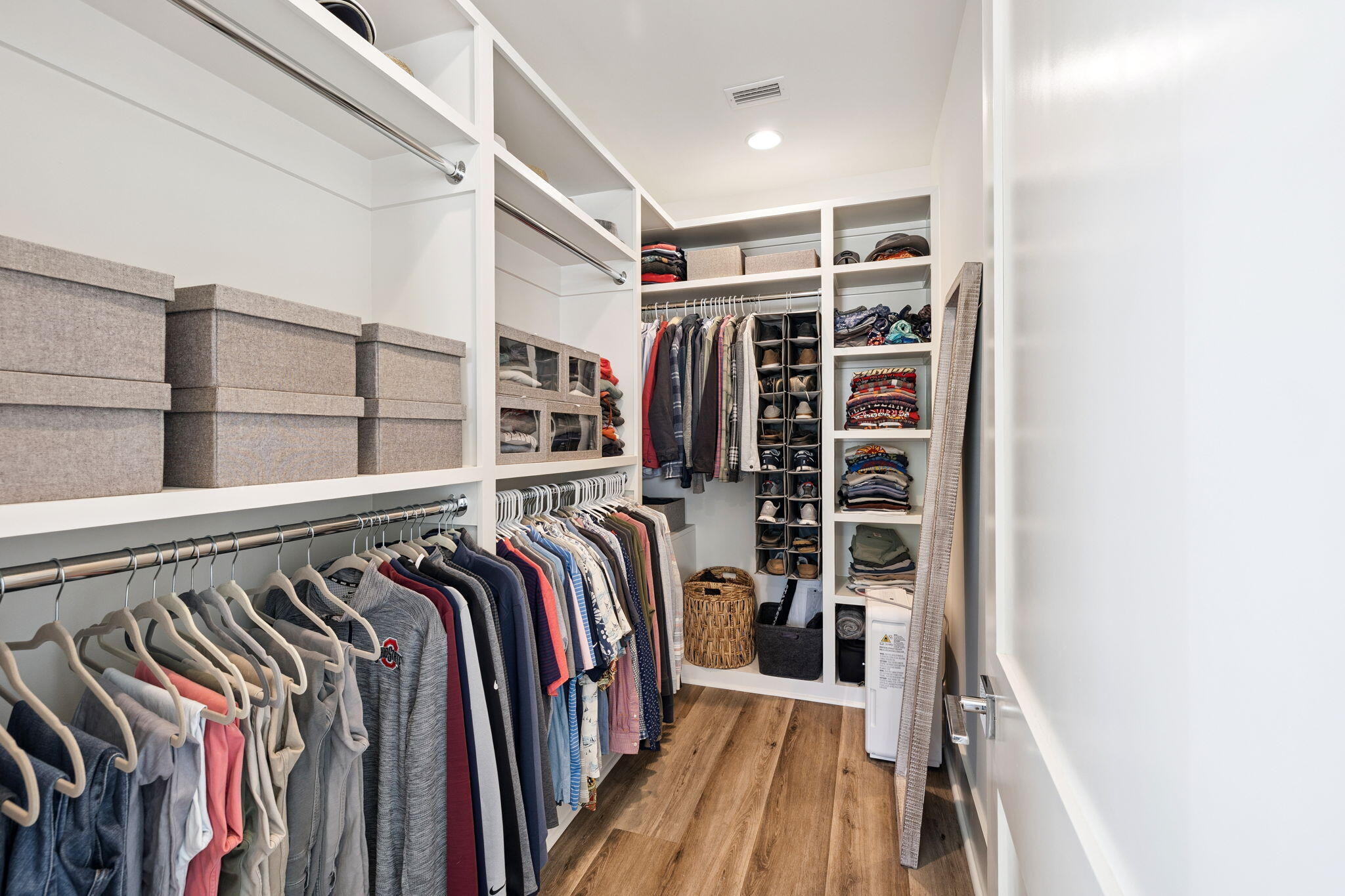 185 Redbud Ln Inlet Beach Inlet Beach, FL 32461 - Photo 45 of 71 a view of walk in closet with clothes and shoes