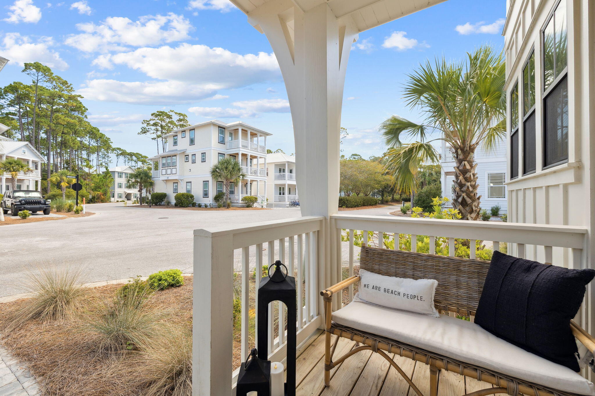 185 Redbud Ln Inlet Beach Inlet Beach, FL 32461 - Photo 5 of 71 a view of an chairs and tables in the patio