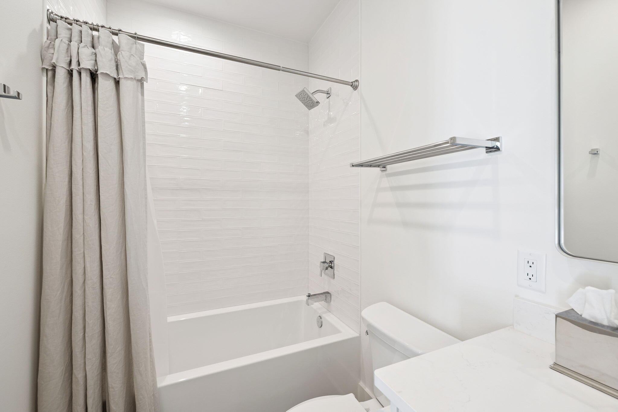 185 Redbud Ln Inlet Beach Inlet Beach, FL 32461 - Photo 54 of 71 a bathroom with a shower a bathtub and a shower