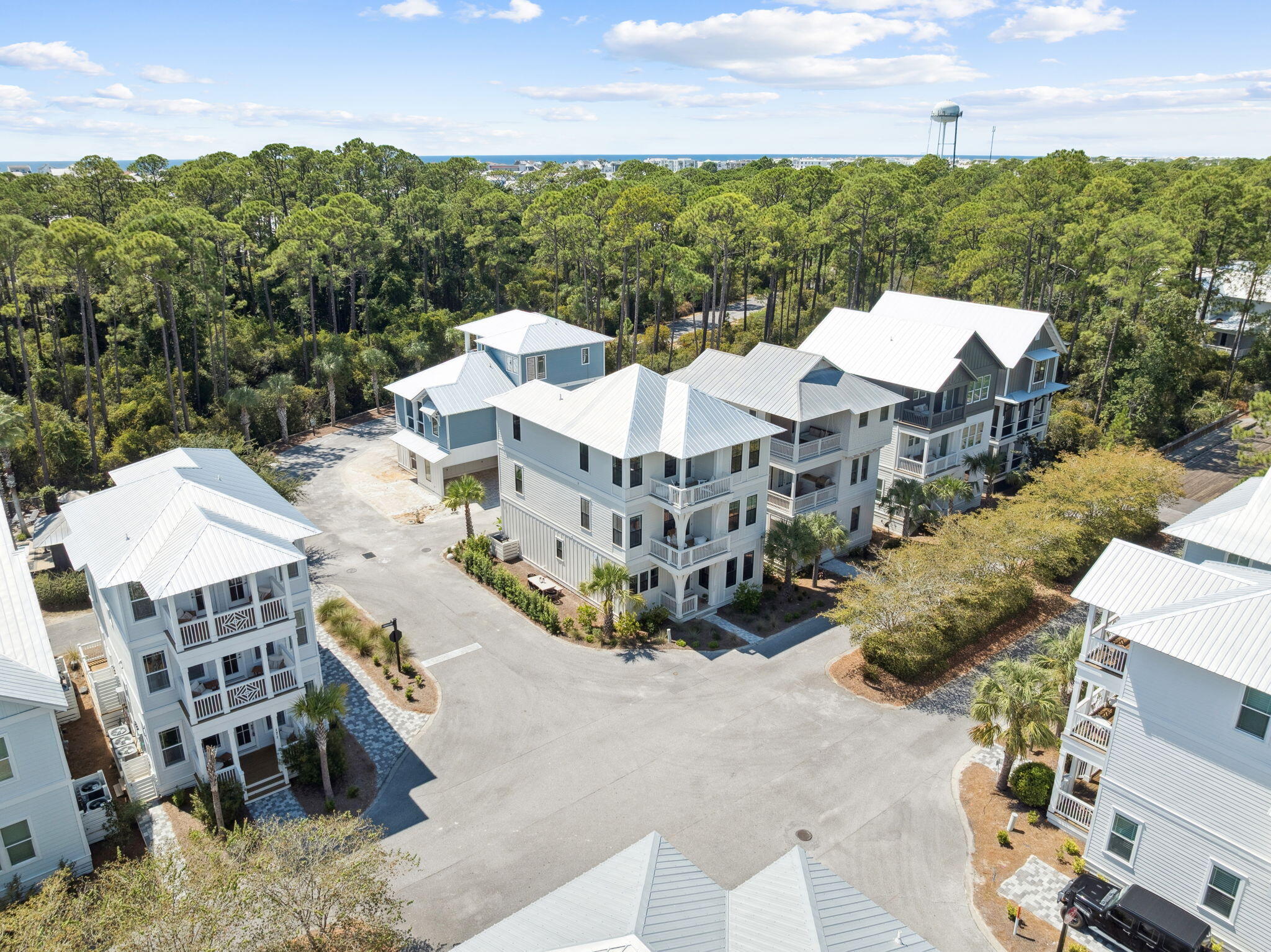 185 Redbud Ln Inlet Beach Inlet Beach, FL 32461 - Photo 67 of 71 an aerial view of multiple houses with yard