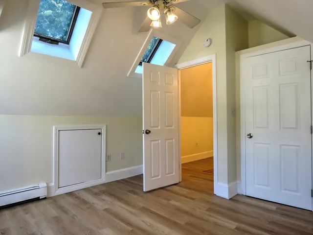 wooden floor in an empty room
